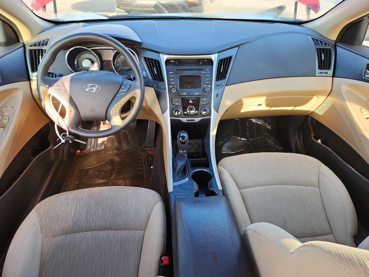 2014 Hyundai Sonata Gls Red vin: 5NPEB4AC6EH943245
