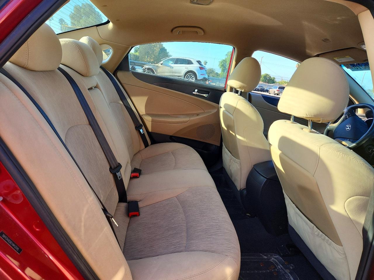 2014 Hyundai Sonata Gls Red vin: 5NPEB4AC6EH943245