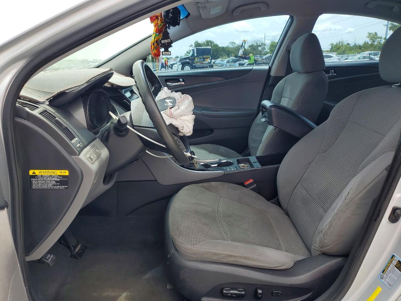 2014 Hyundai Sonata Gls Silver vin: 5NPEB4AC6EH943486