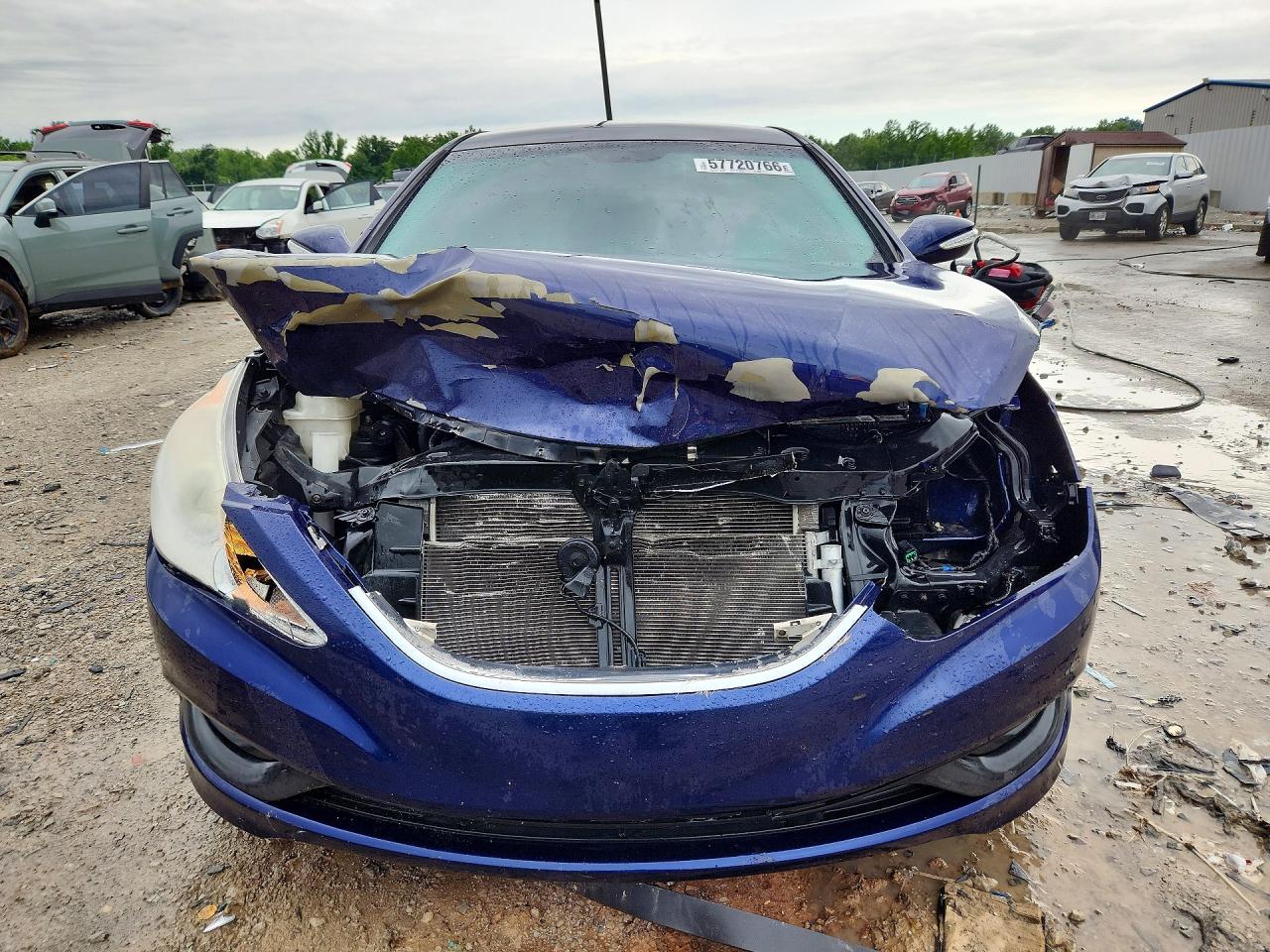 2014 Hyundai Sonata Gls Blue vin: 5NPEB4AC6EH943990