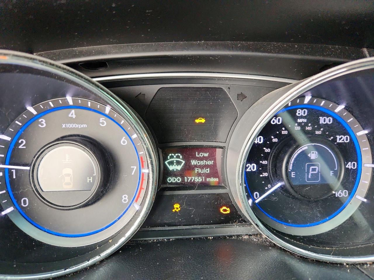 2014 Hyundai Sonata Gls Blue vin: 5NPEB4AC6EH943990