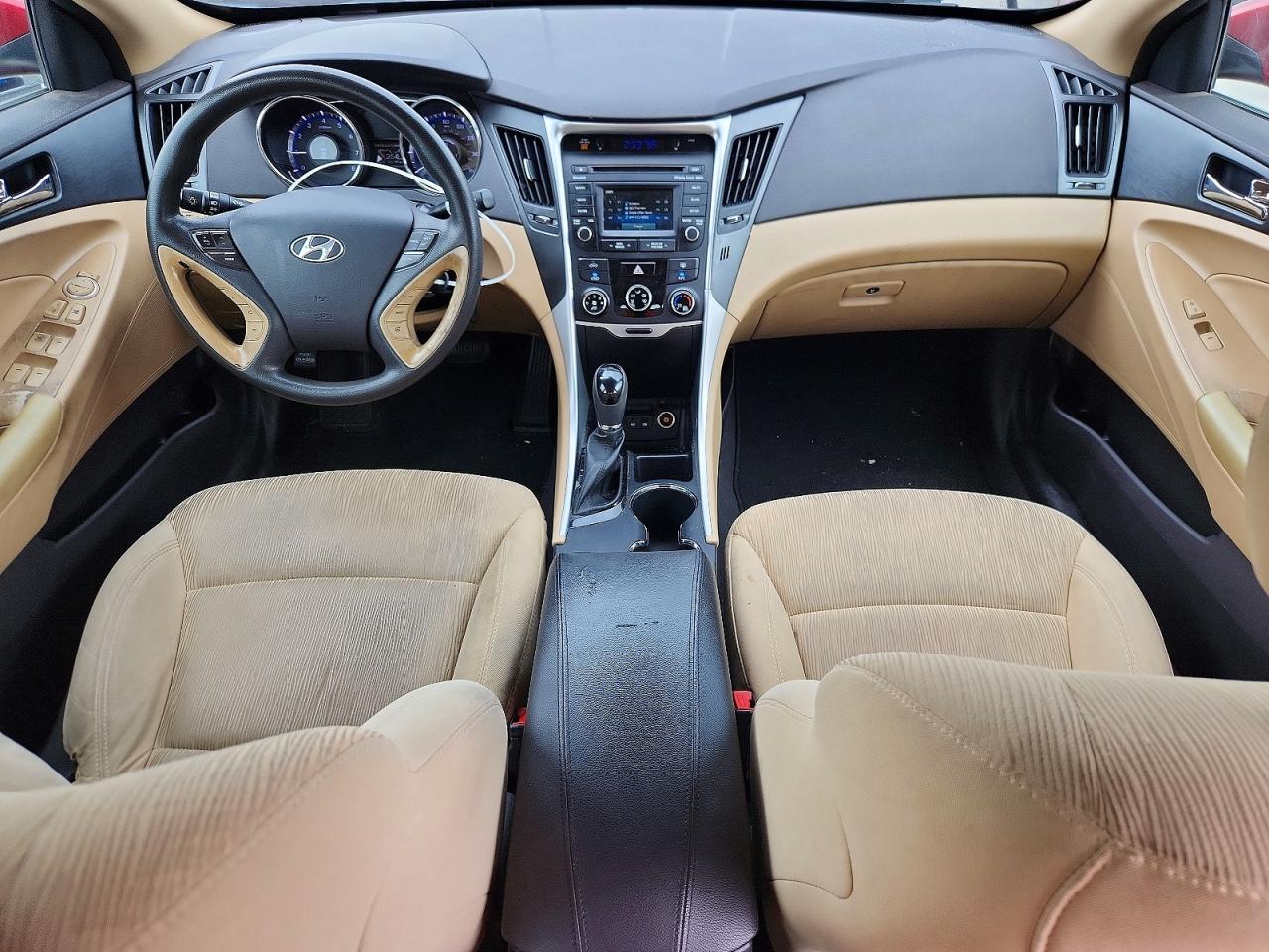 2014 Hyundai Sonata Gls Red vin: 5NPEB4AC6EH948459