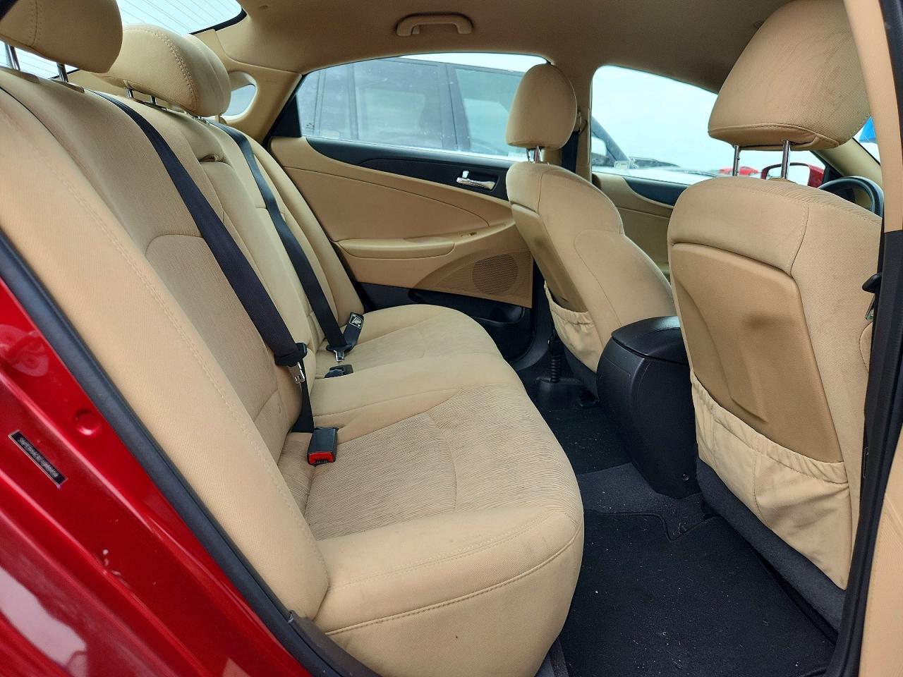 2014 Hyundai Sonata Gls Red vin: 5NPEB4AC6EH948459