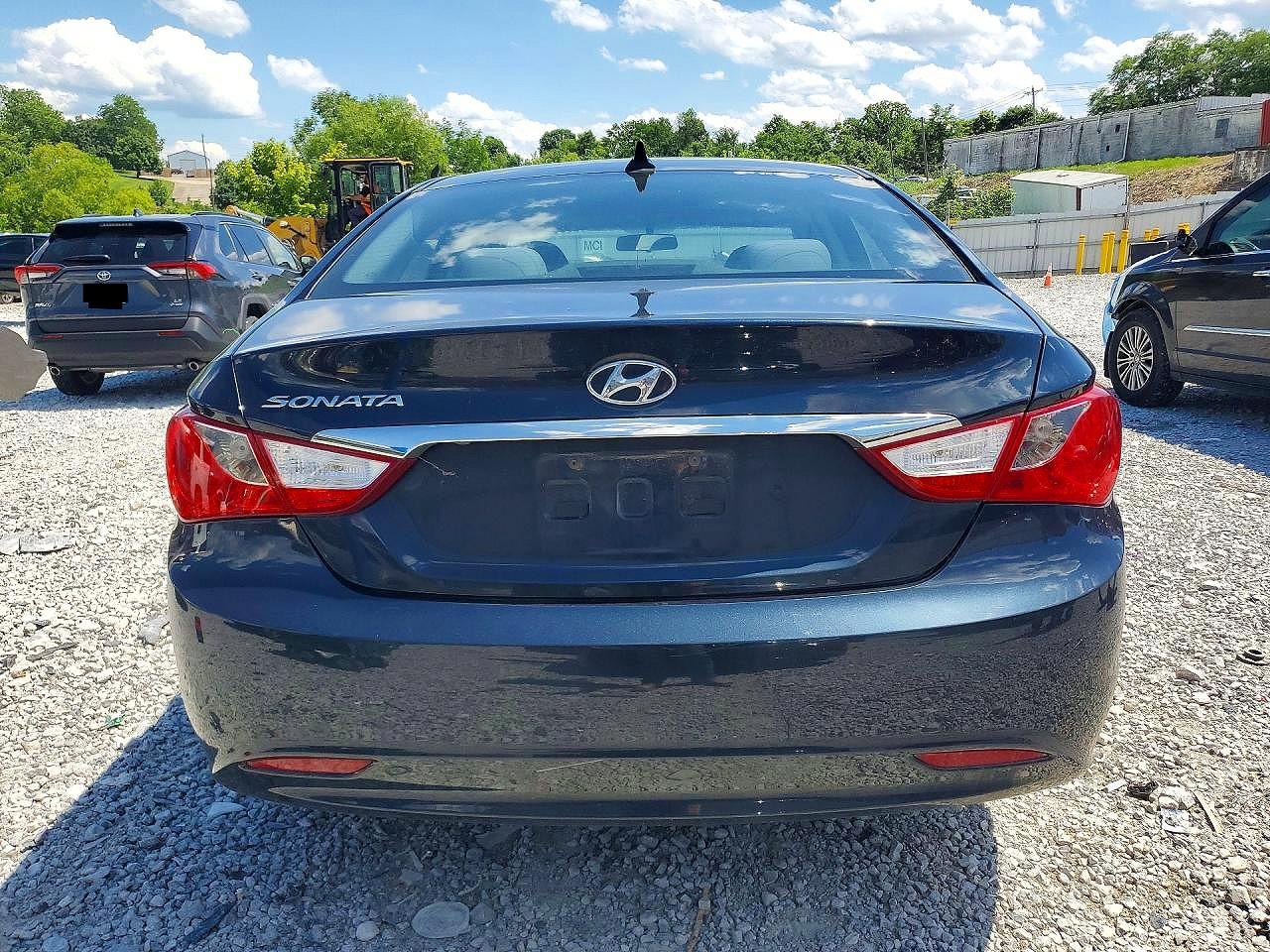 2011 Hyundai Sonata Gls Blue vin: 5NPEB4AC7BH020557