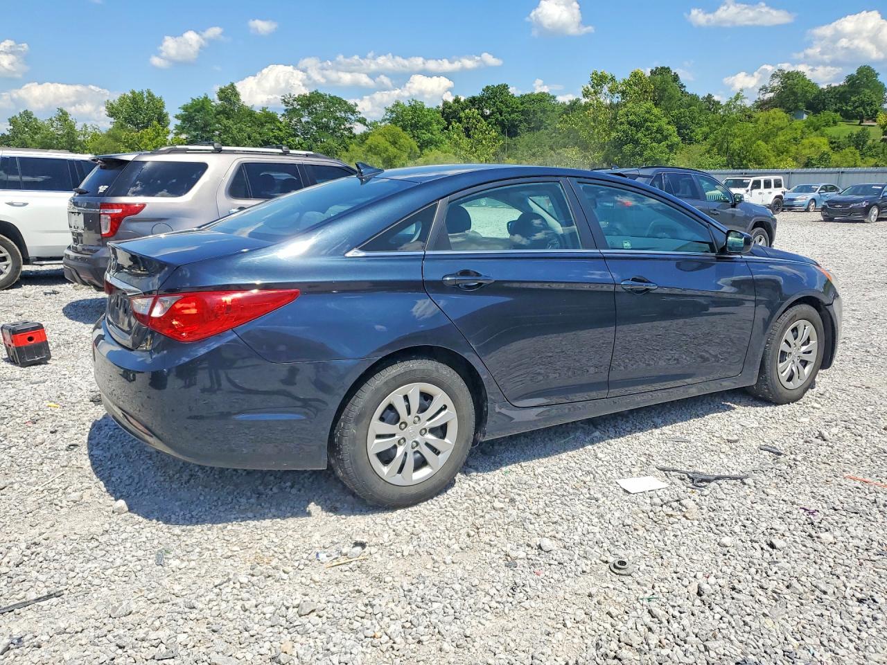 2011 Hyundai Sonata Gls Blue vin: 5NPEB4AC7BH020557