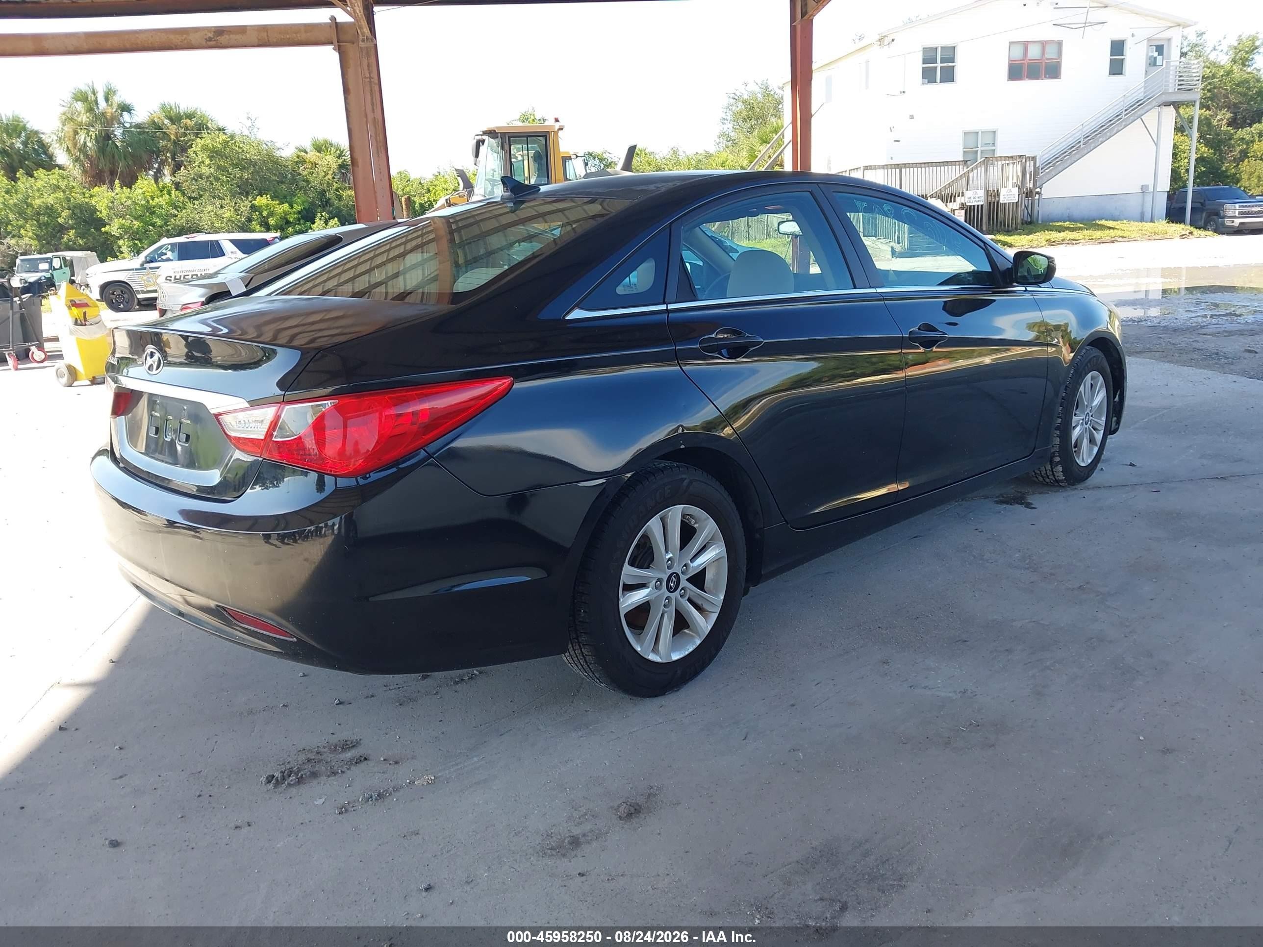 2011 Hyundai Sonata Gls Черный vin: 5NPEB4AC7BH022244