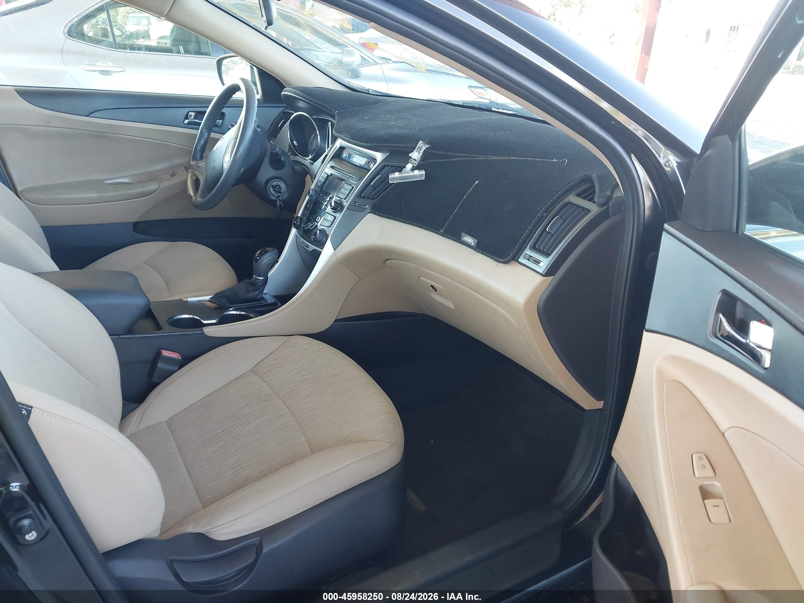 2011 Hyundai Sonata Gls Черный vin: 5NPEB4AC7BH022244