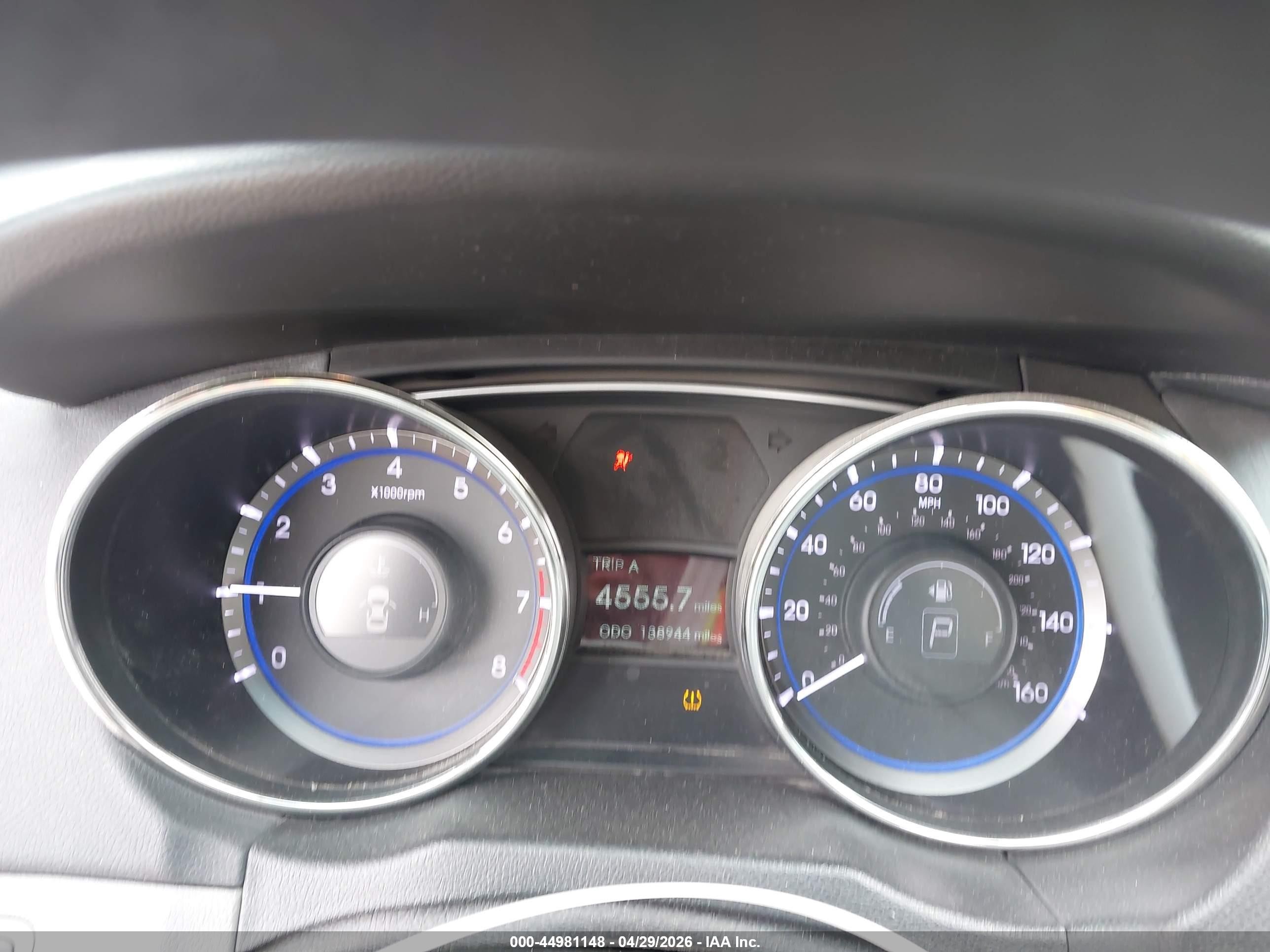 2011 Hyundai Sonata Gls Silver vin: 5NPEB4AC7BH032630