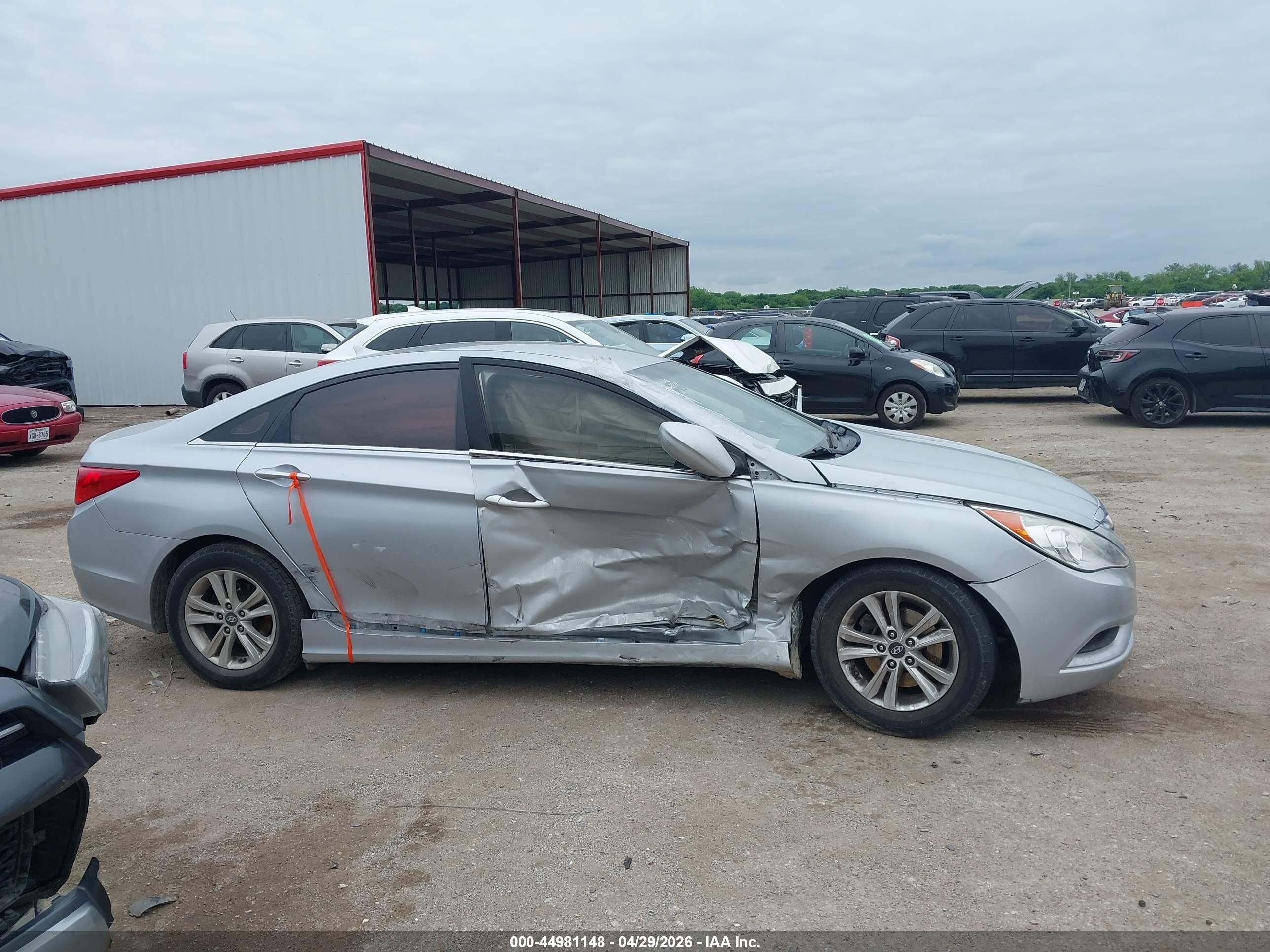 2011 Hyundai Sonata Gls Silver vin: 5NPEB4AC7BH032630