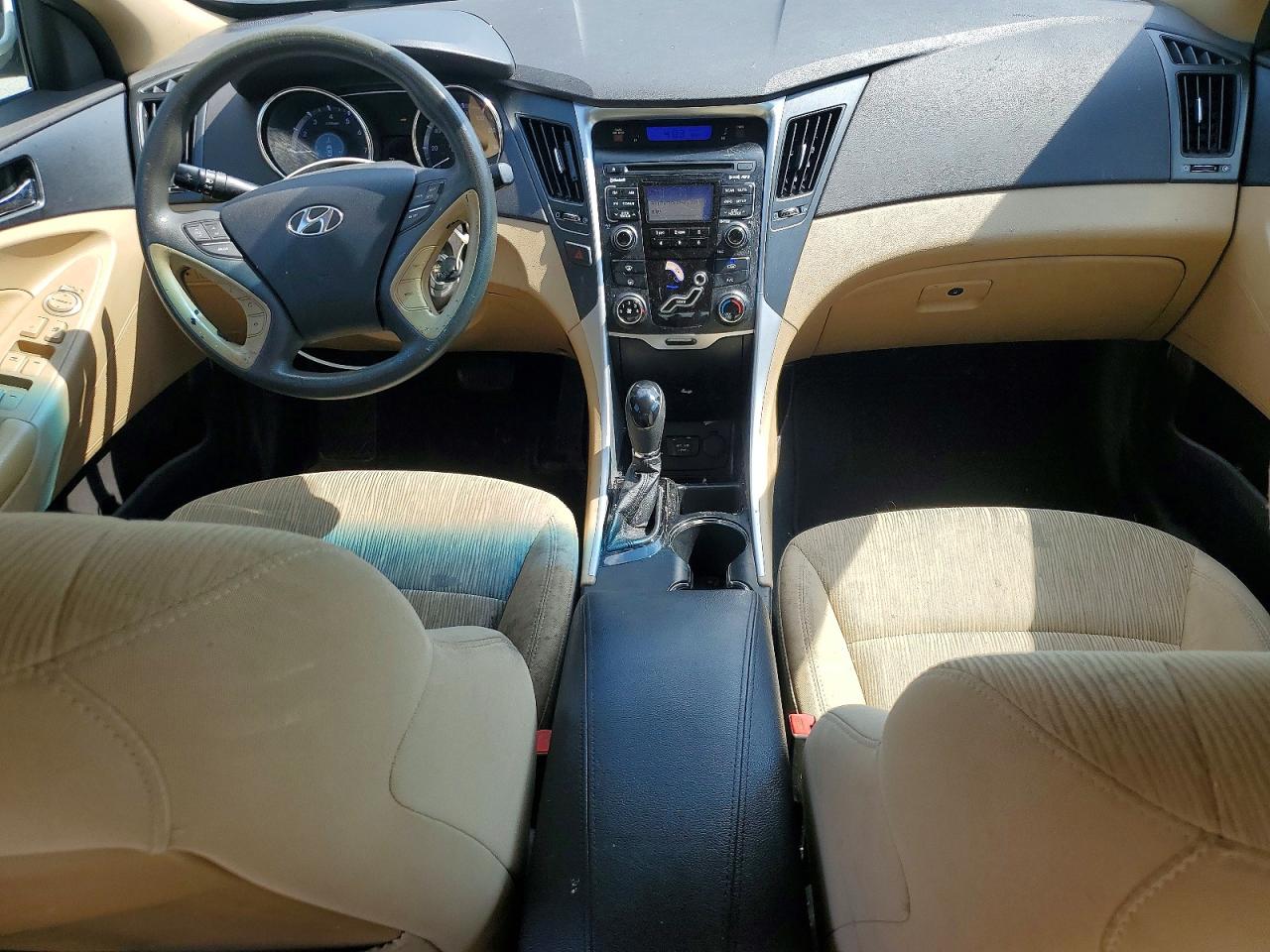 2011 Hyundai Sonata Gls White vin: 5NPEB4AC7BH047158