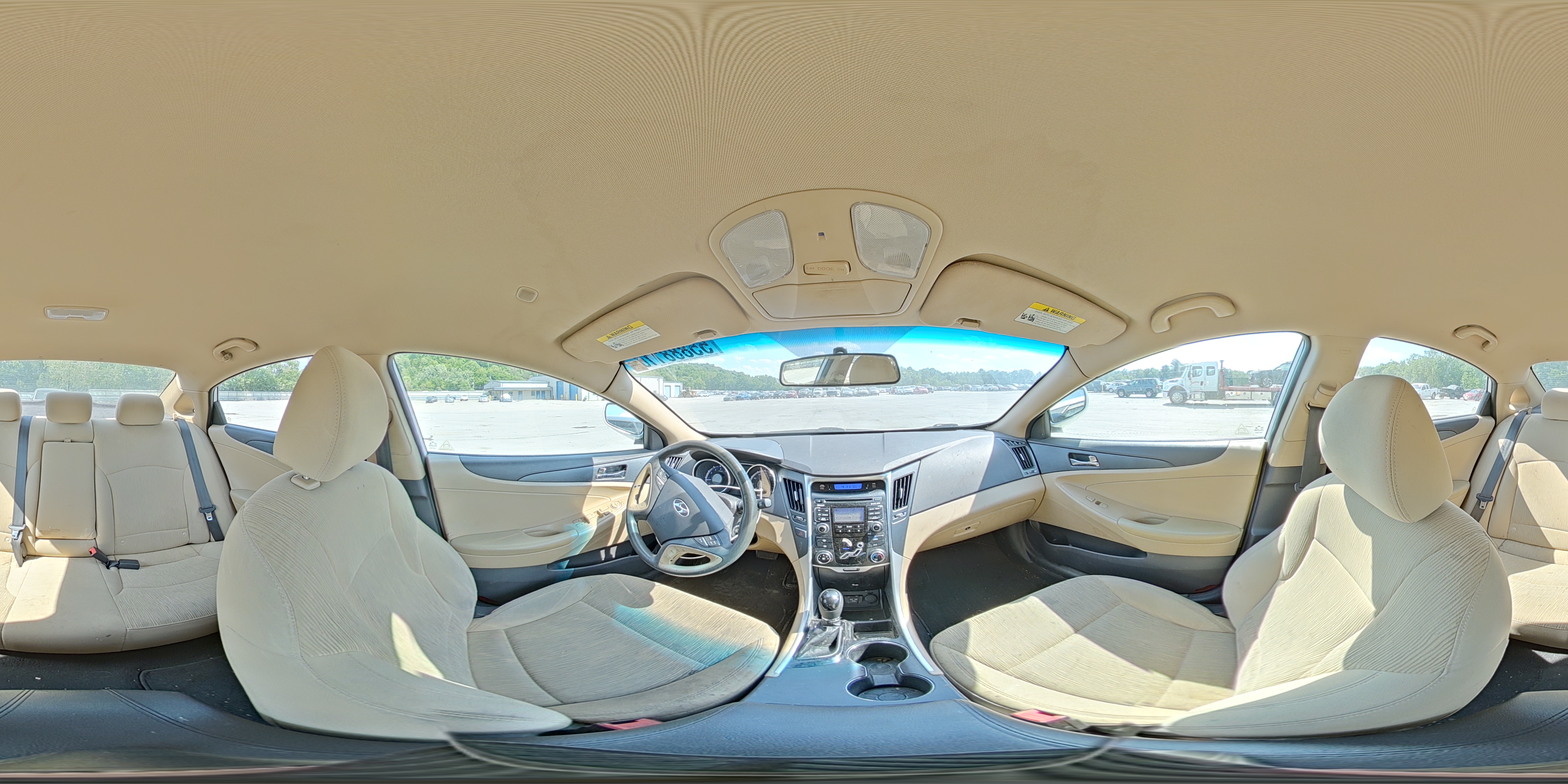 2011 Hyundai Sonata Gls White vin: 5NPEB4AC7BH047158