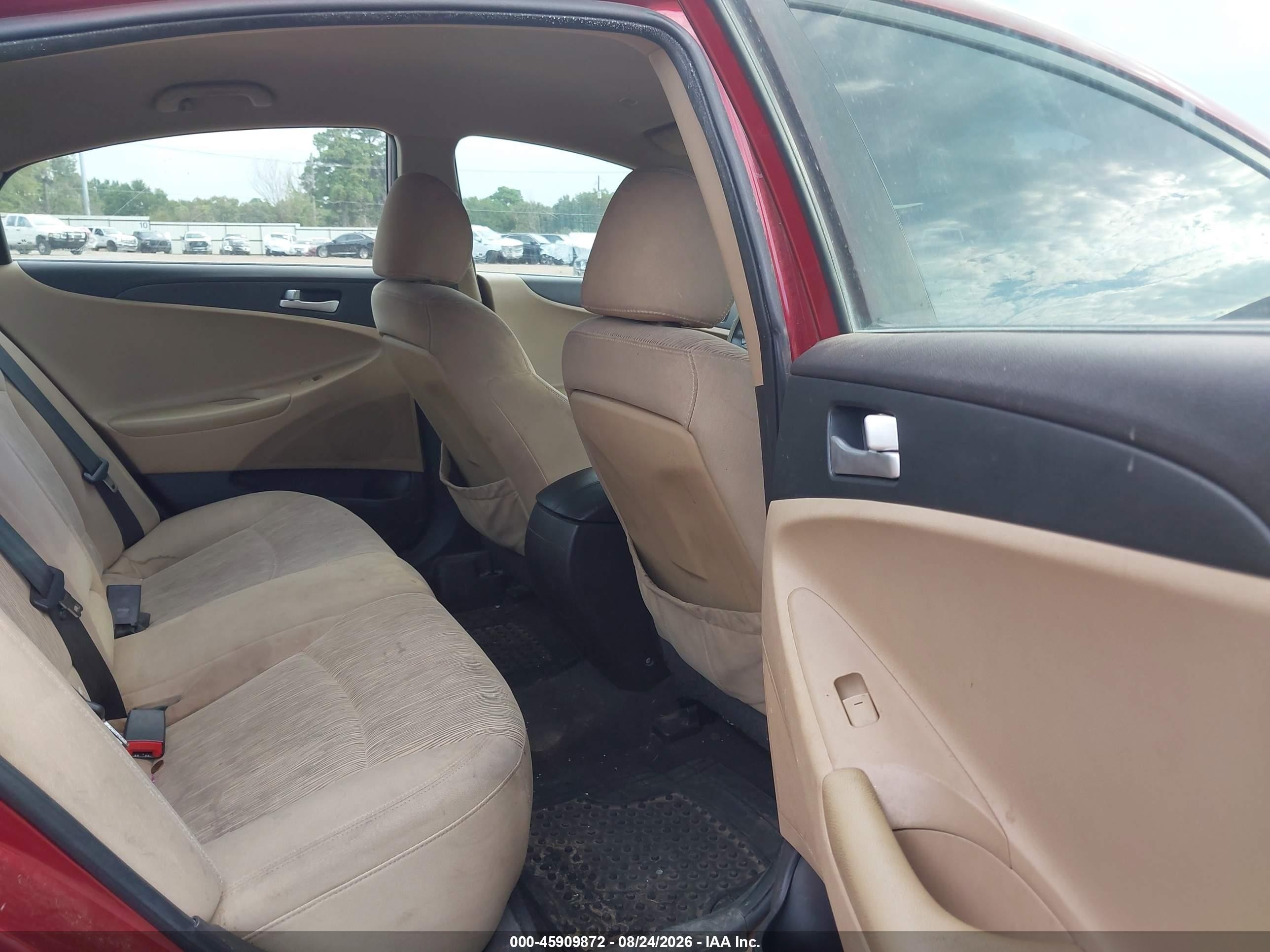 2011 Hyundai Sonata Gls Maroon vin: 5NPEB4AC7BH048519