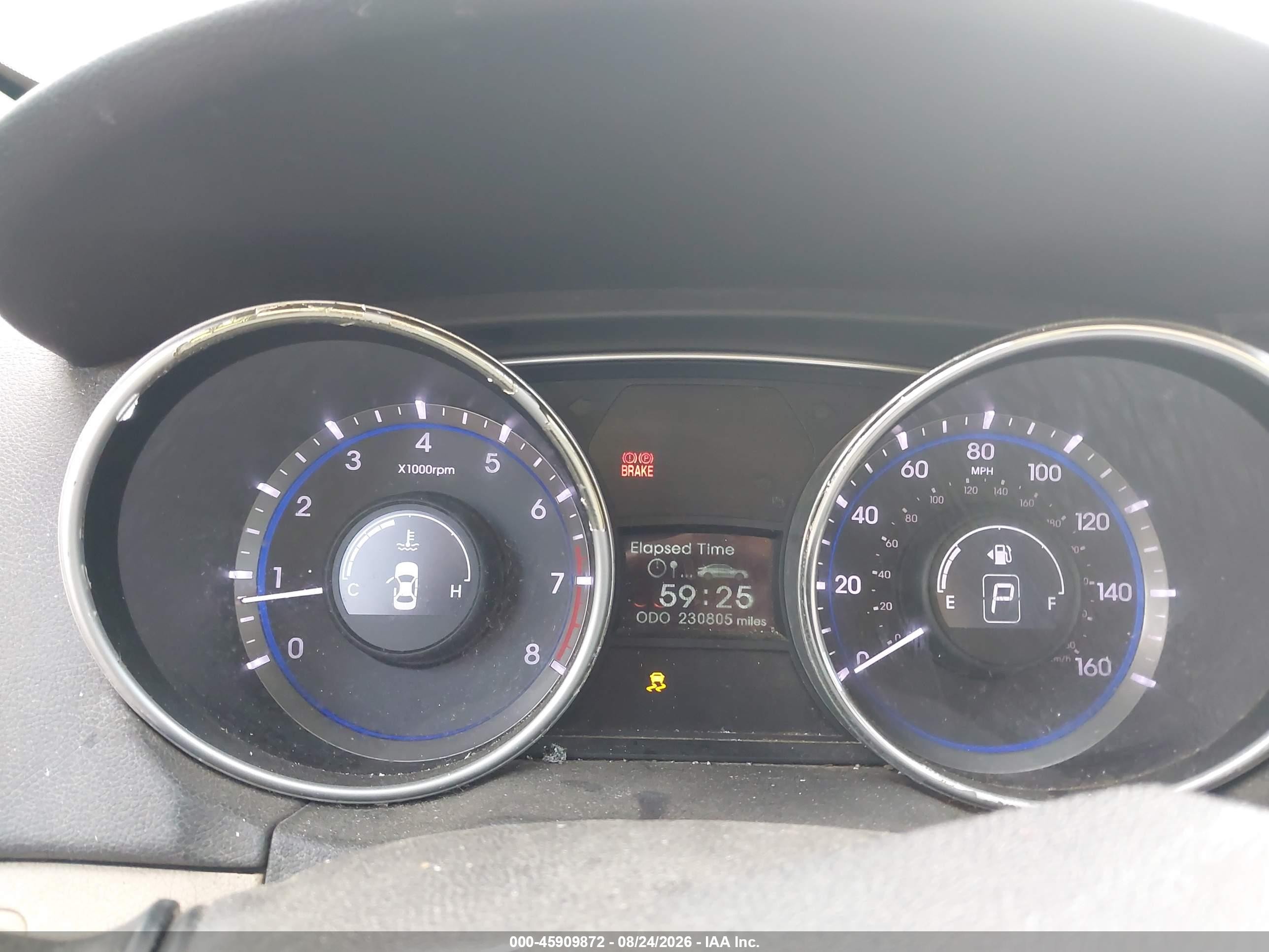 2011 Hyundai Sonata Gls Maroon vin: 5NPEB4AC7BH048519