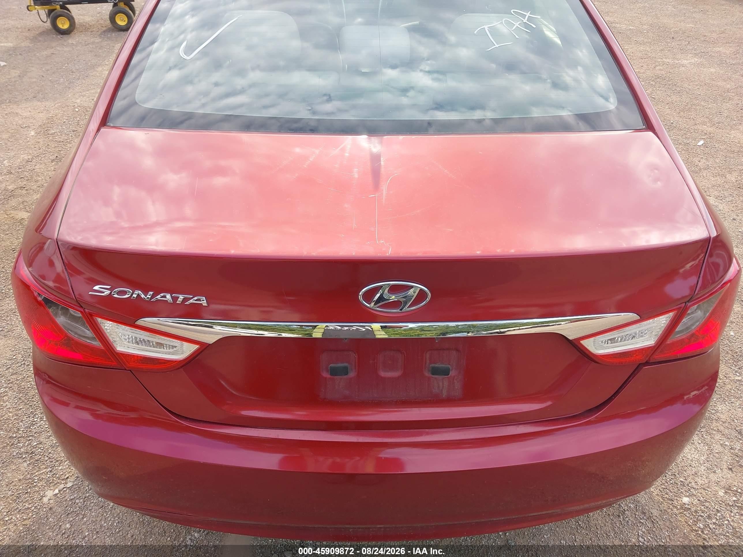 2011 Hyundai Sonata Gls Maroon vin: 5NPEB4AC7BH048519