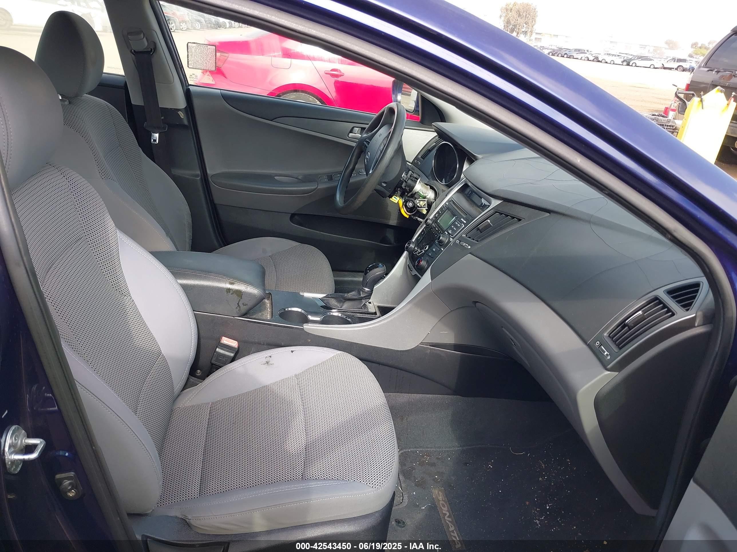 2011 Hyundai Sonata Gls Blue vin: 5NPEB4AC7BH060699