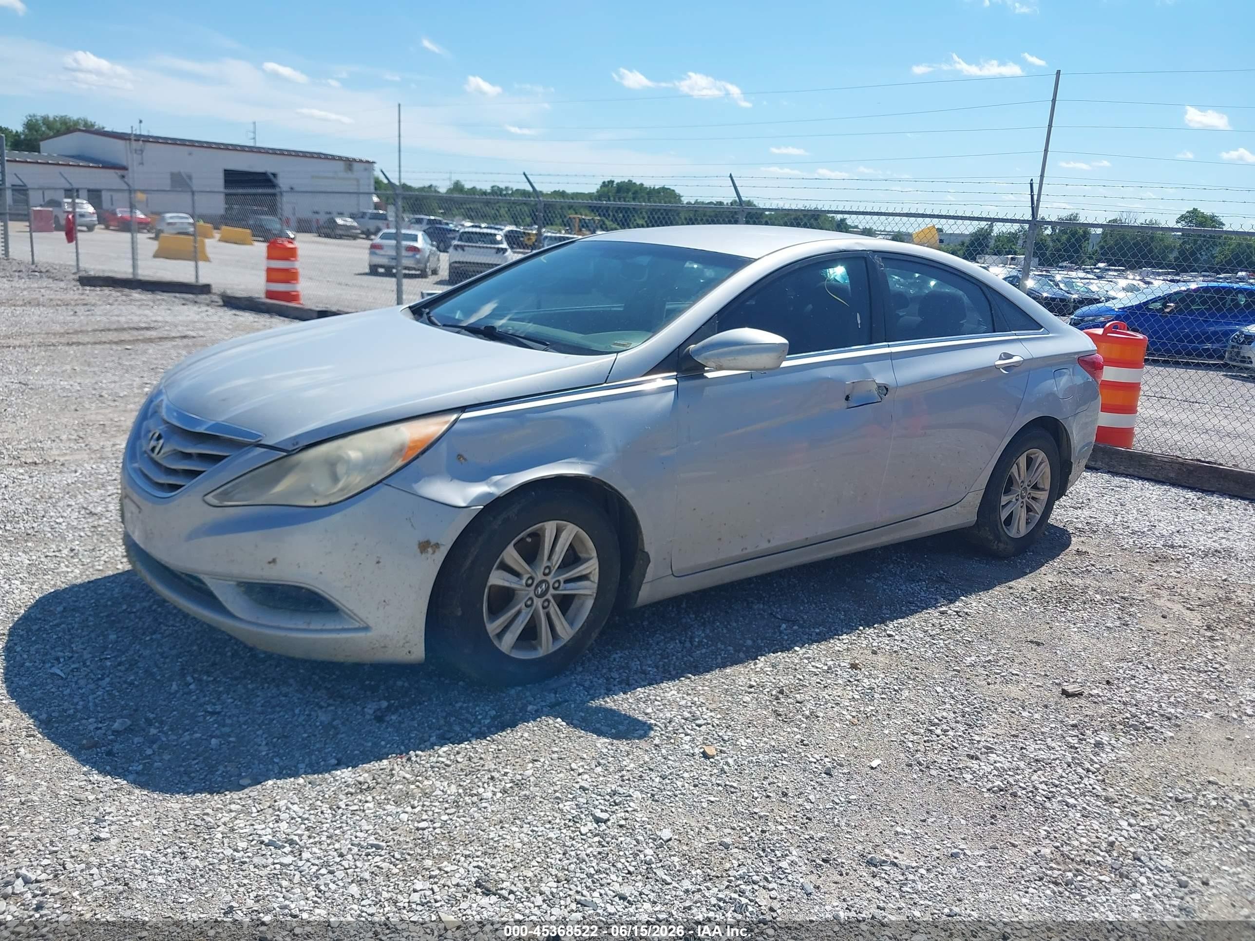 2011 Hyundai Sonata Gls Серебряный vin: 5NPEB4AC7BH066048