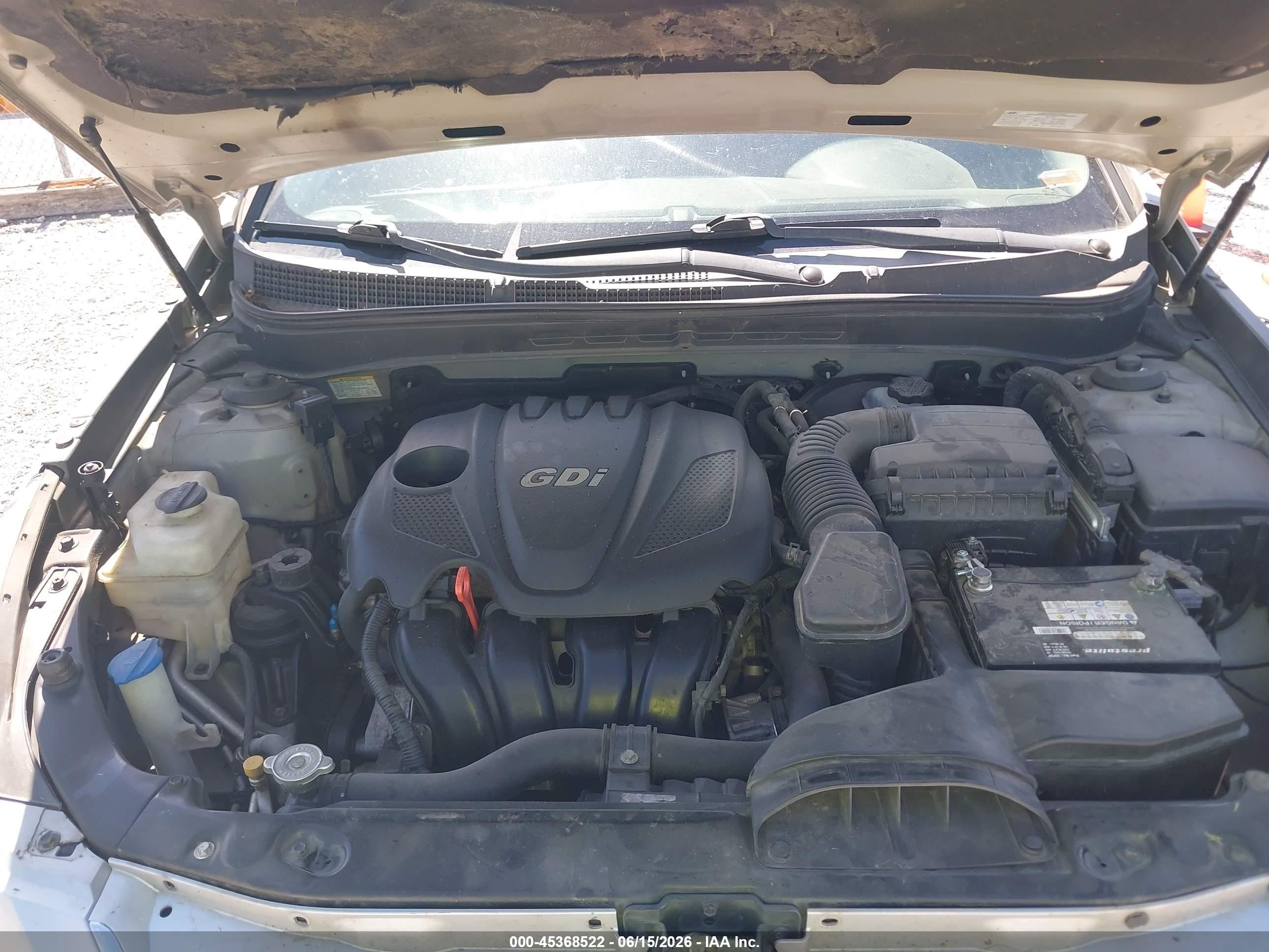 2011 Hyundai Sonata Gls Серебряный vin: 5NPEB4AC7BH066048