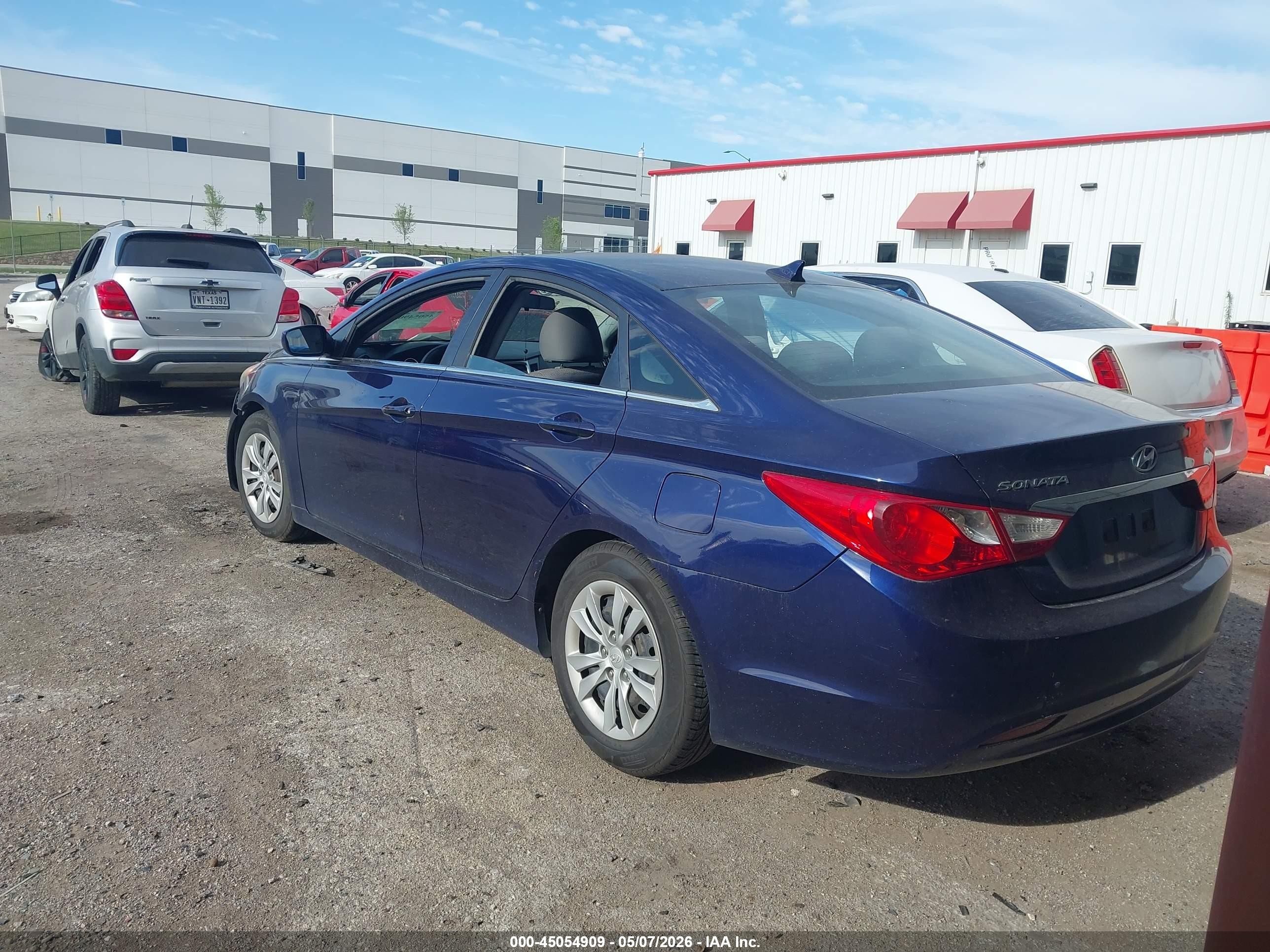 2011 Hyundai Sonata Gls Dark Blue vin: 5NPEB4AC7BH066227