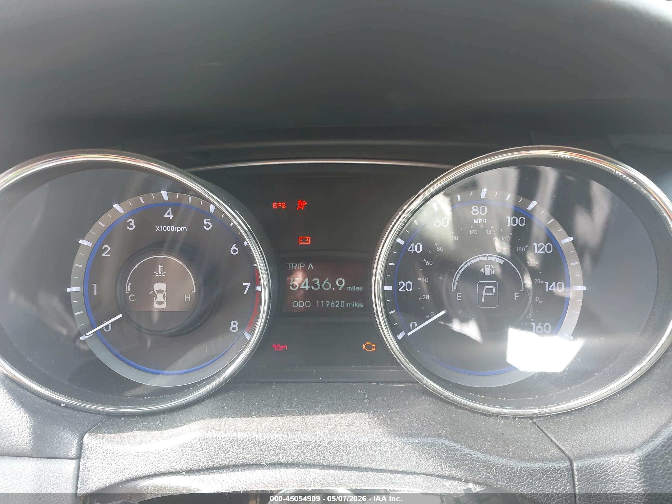 2011 Hyundai Sonata Gls Dark Blue vin: 5NPEB4AC7BH066227