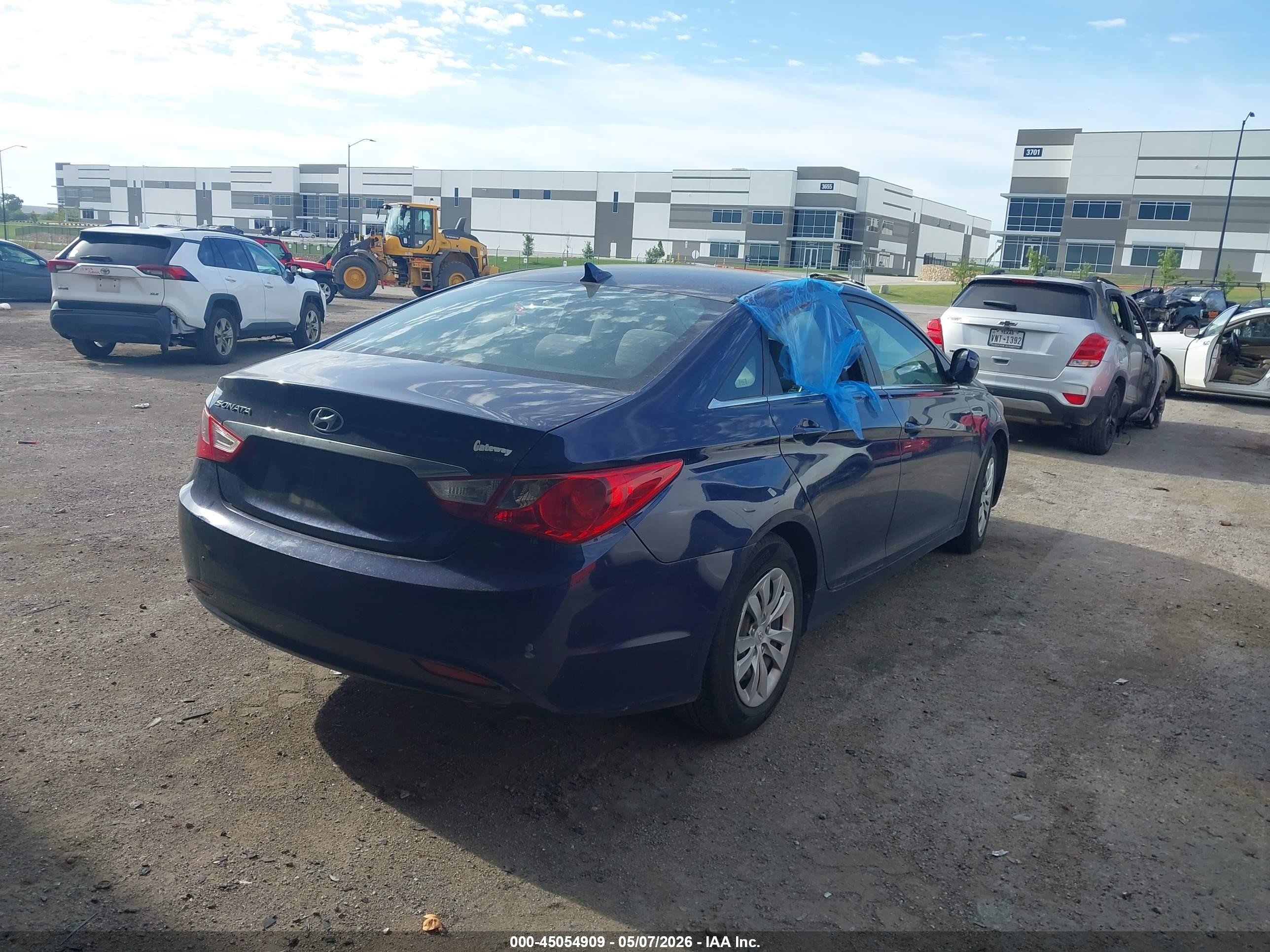 2011 Hyundai Sonata Gls Dark Blue vin: 5NPEB4AC7BH066227