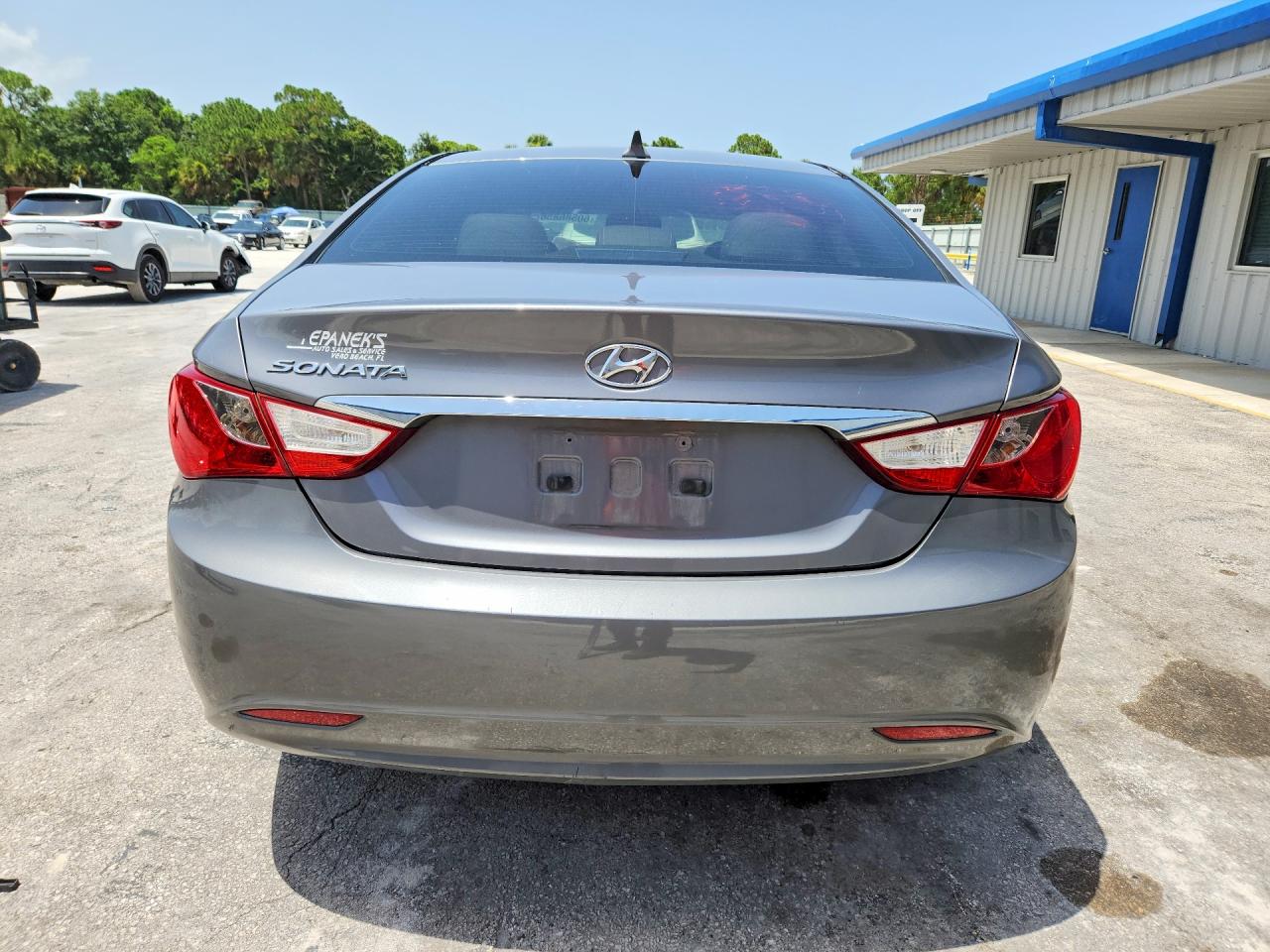2011 Hyundai Sonata Gls Gray vin: 5NPEB4AC7BH073582