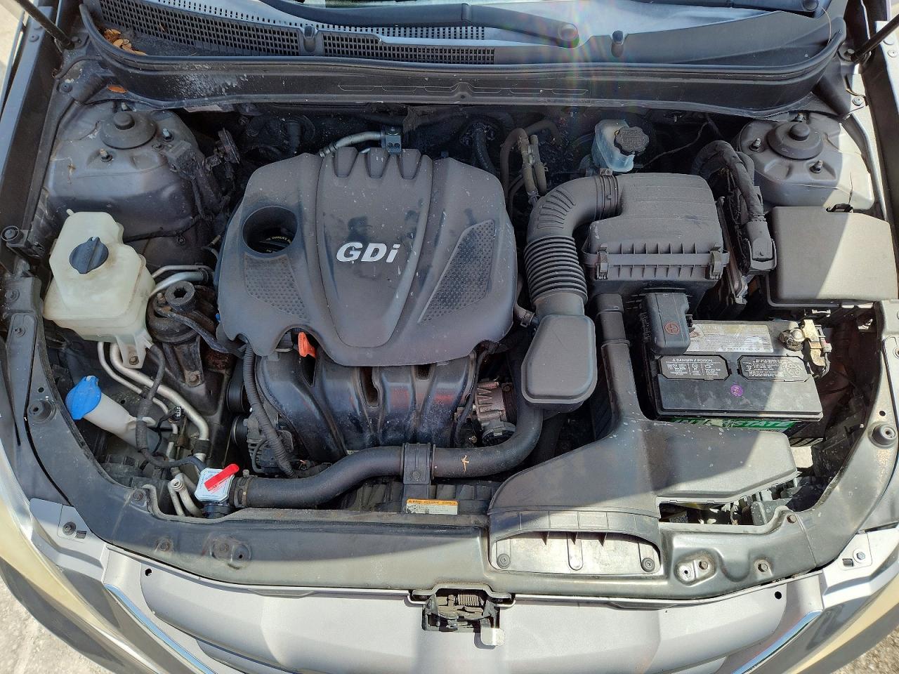 2011 Hyundai Sonata Gls Gray vin: 5NPEB4AC7BH073582