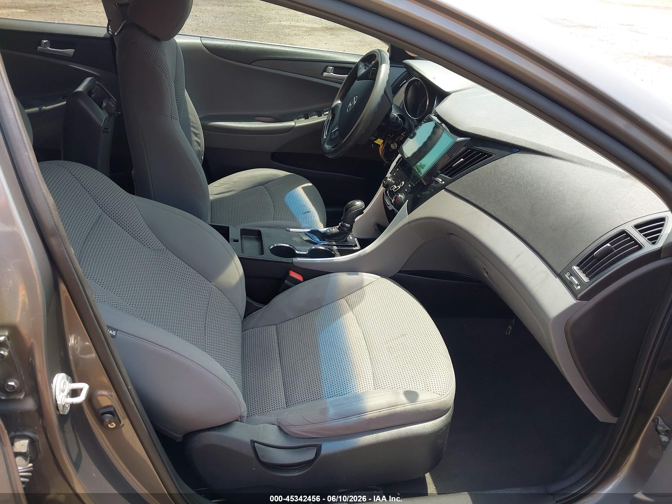 2011 Hyundai Sonata Gls Gray vin: 5NPEB4AC7BH078233