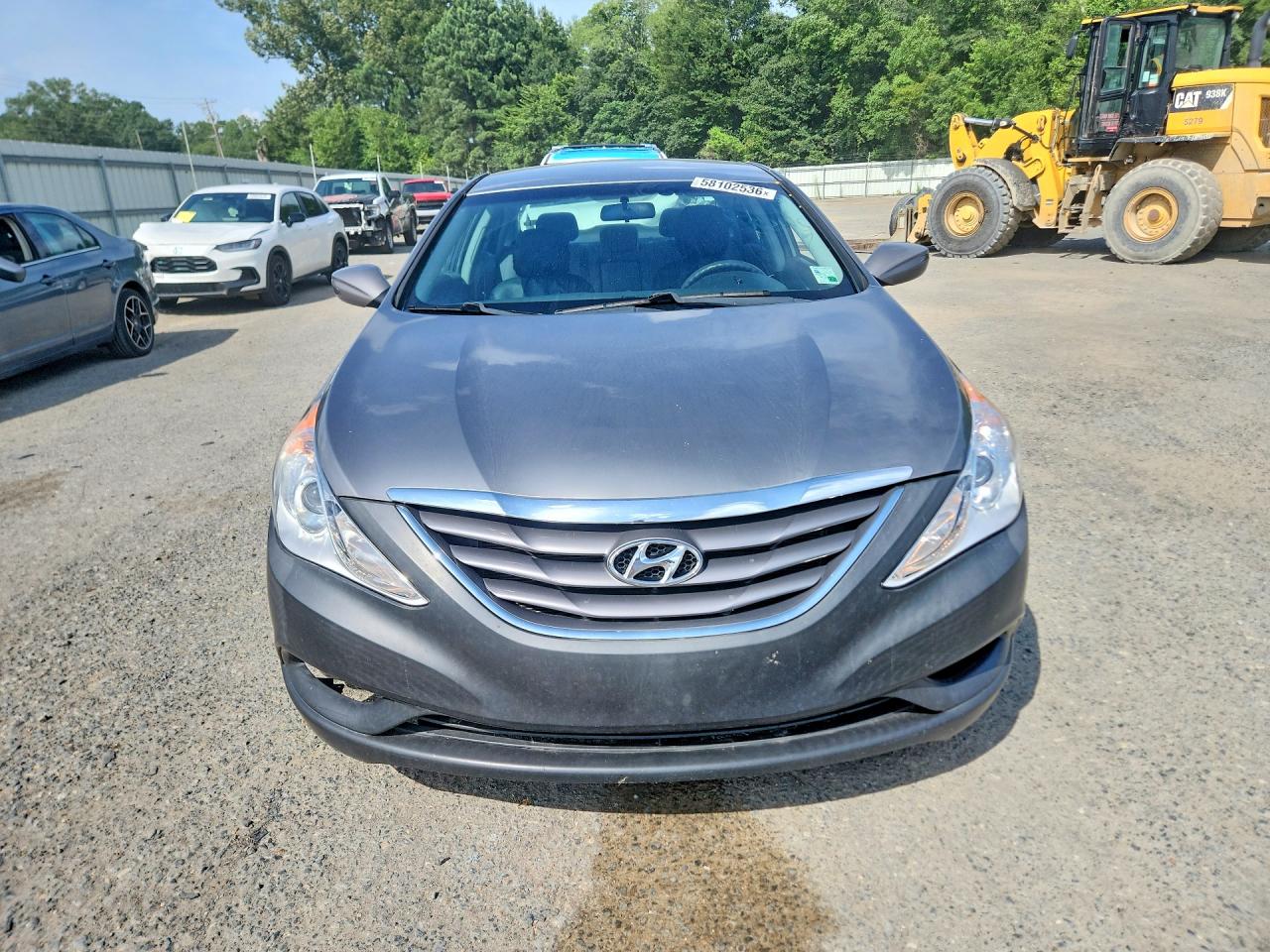 2011 Hyundai Sonata Gls Gray vin: 5NPEB4AC7BH094352