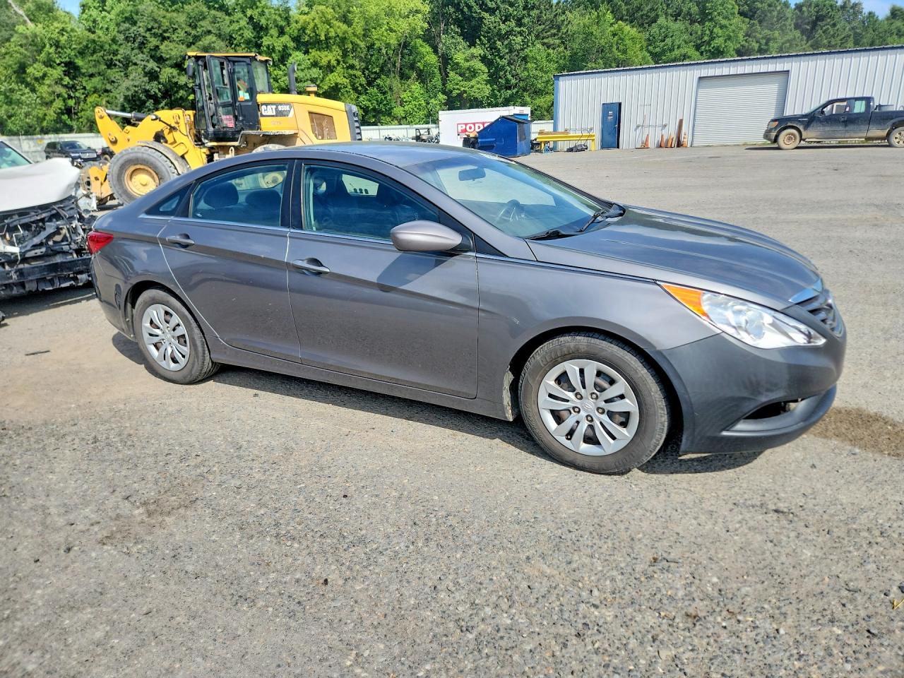 2011 Hyundai Sonata Gls Gray vin: 5NPEB4AC7BH094352