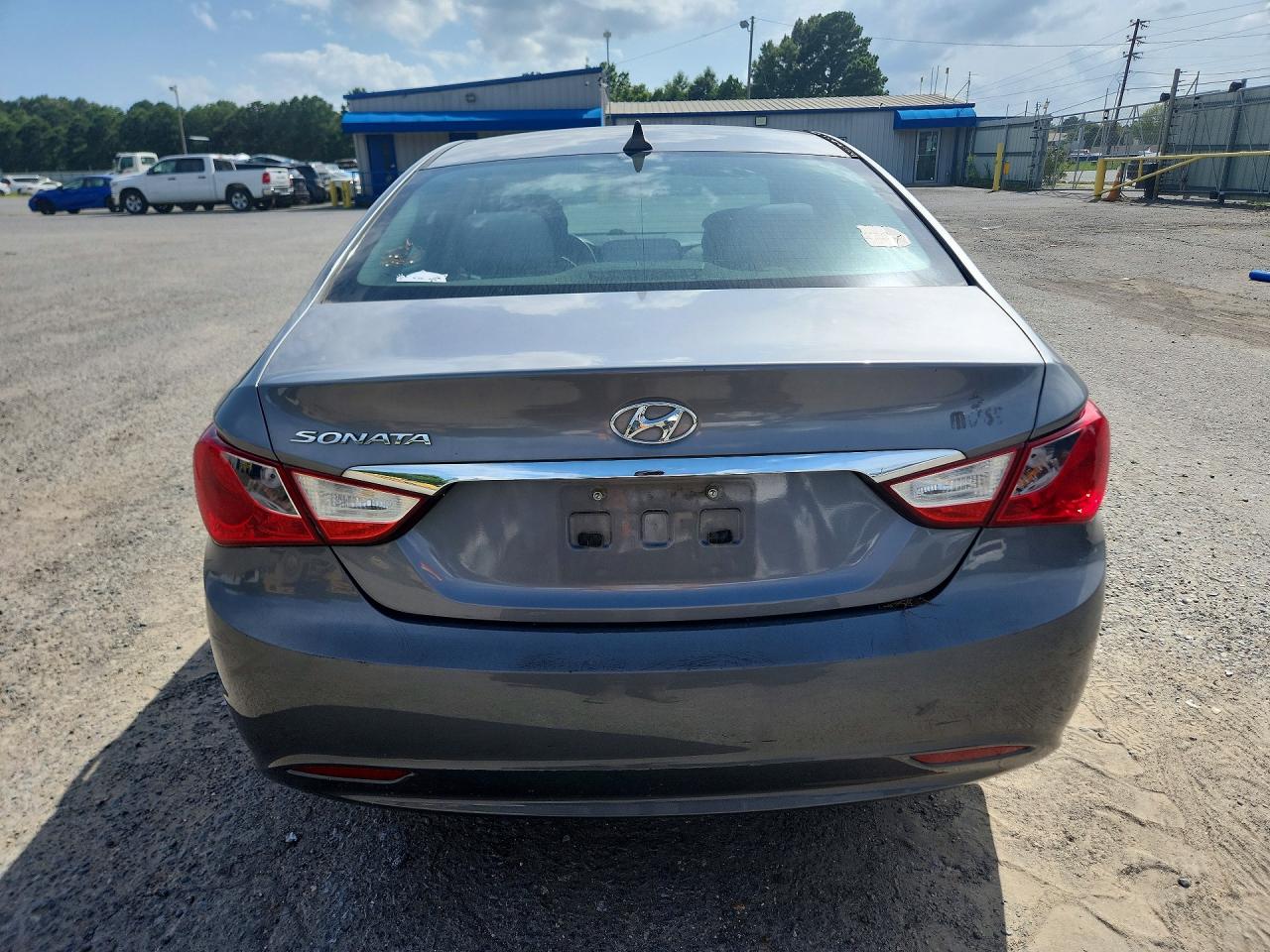 2011 Hyundai Sonata Gls Gray vin: 5NPEB4AC7BH094352