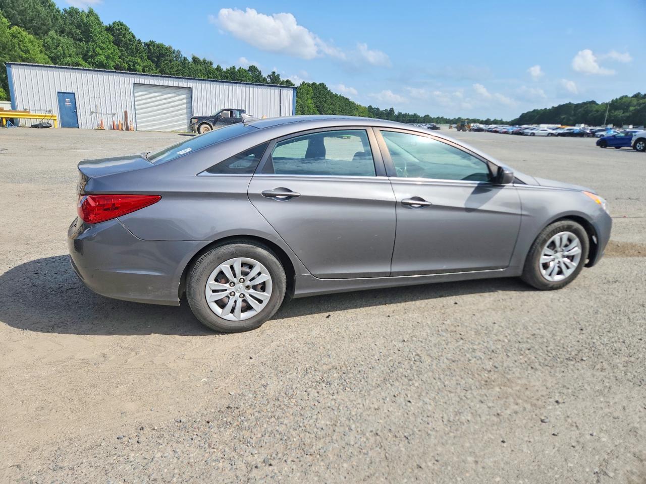 2011 Hyundai Sonata Gls Gray vin: 5NPEB4AC7BH094352