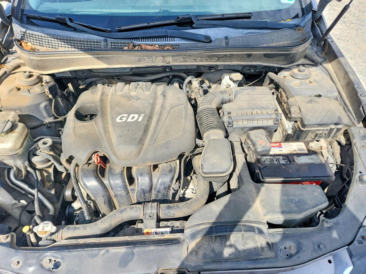 2011 Hyundai Sonata Gls Gray vin: 5NPEB4AC7BH094352