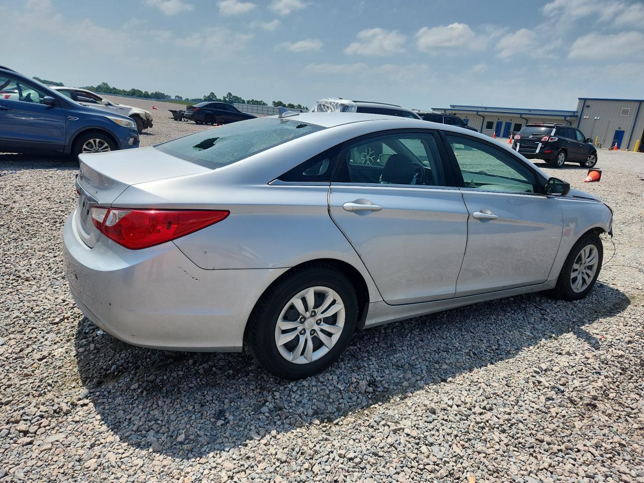2011 Hyundai Sonata Gls Silver vin: 5NPEB4AC7BH095145