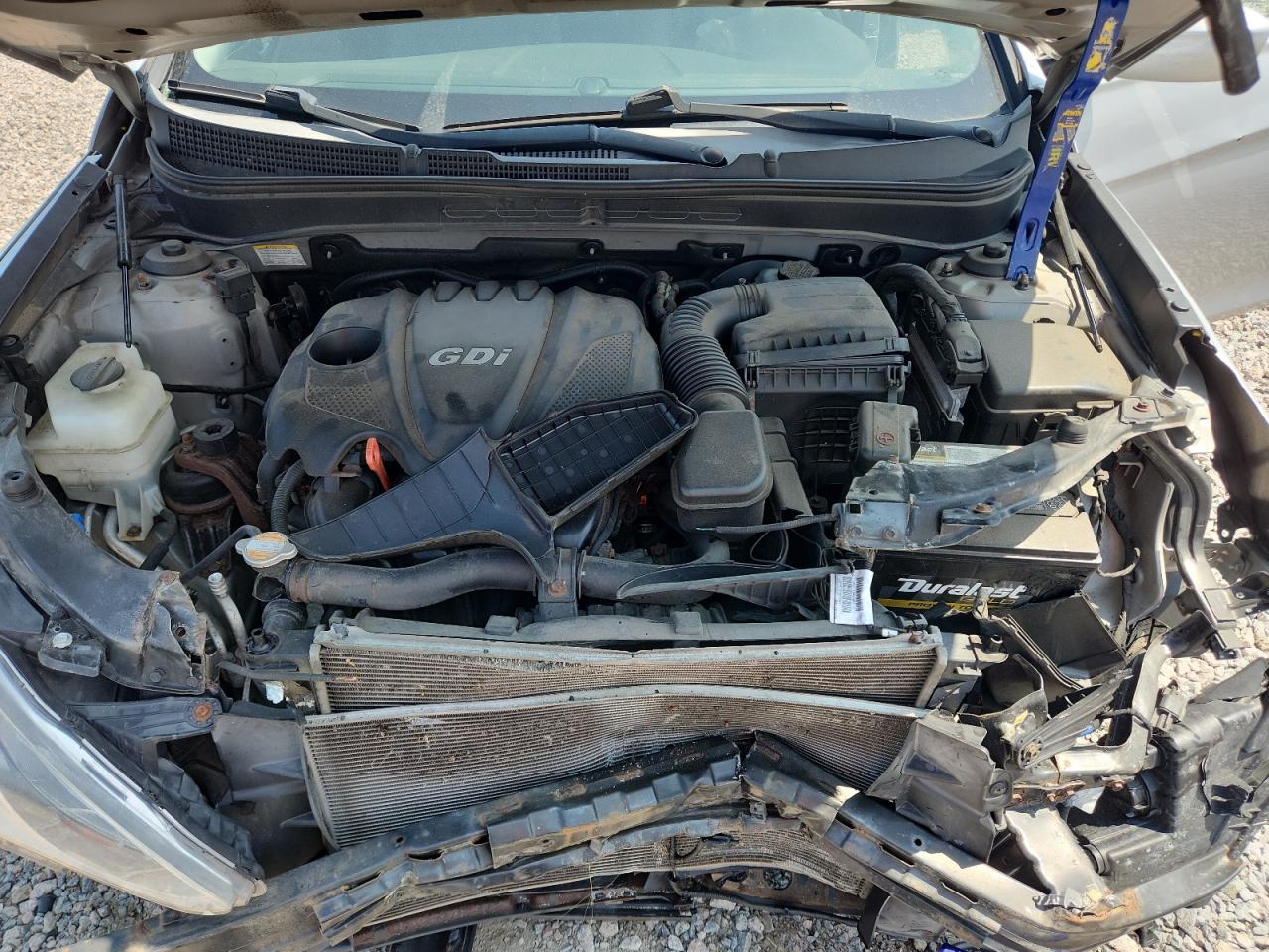 2011 Hyundai Sonata Gls Silver vin: 5NPEB4AC7BH095145