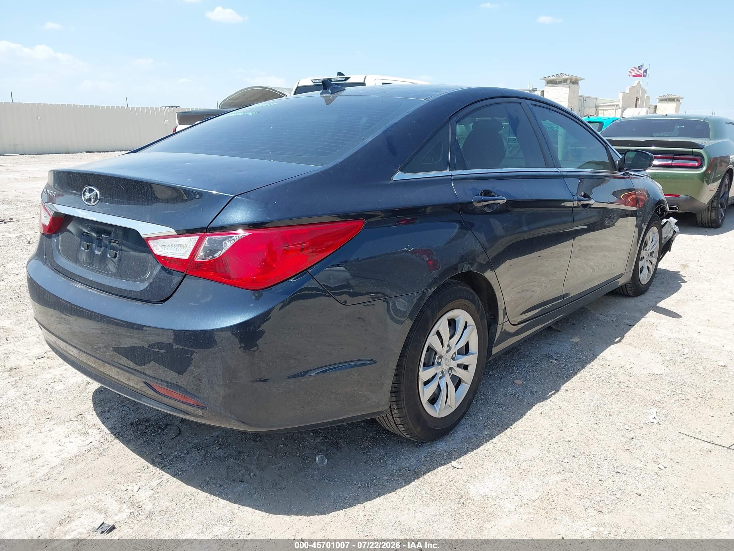 2011 Hyundai Sonata Gls Black vin: 5NPEB4AC7BH100862