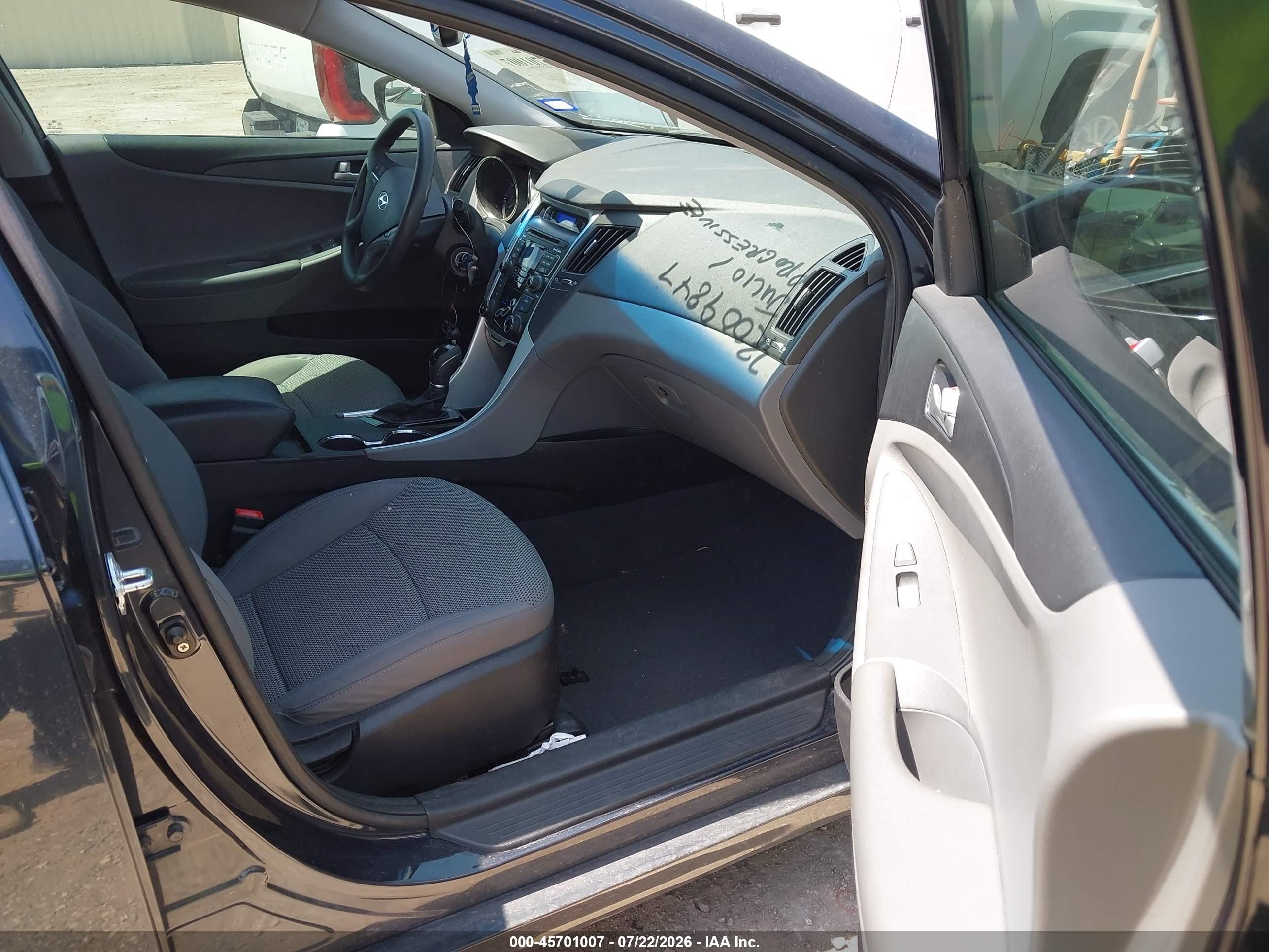 2011 Hyundai Sonata Gls Black vin: 5NPEB4AC7BH100862