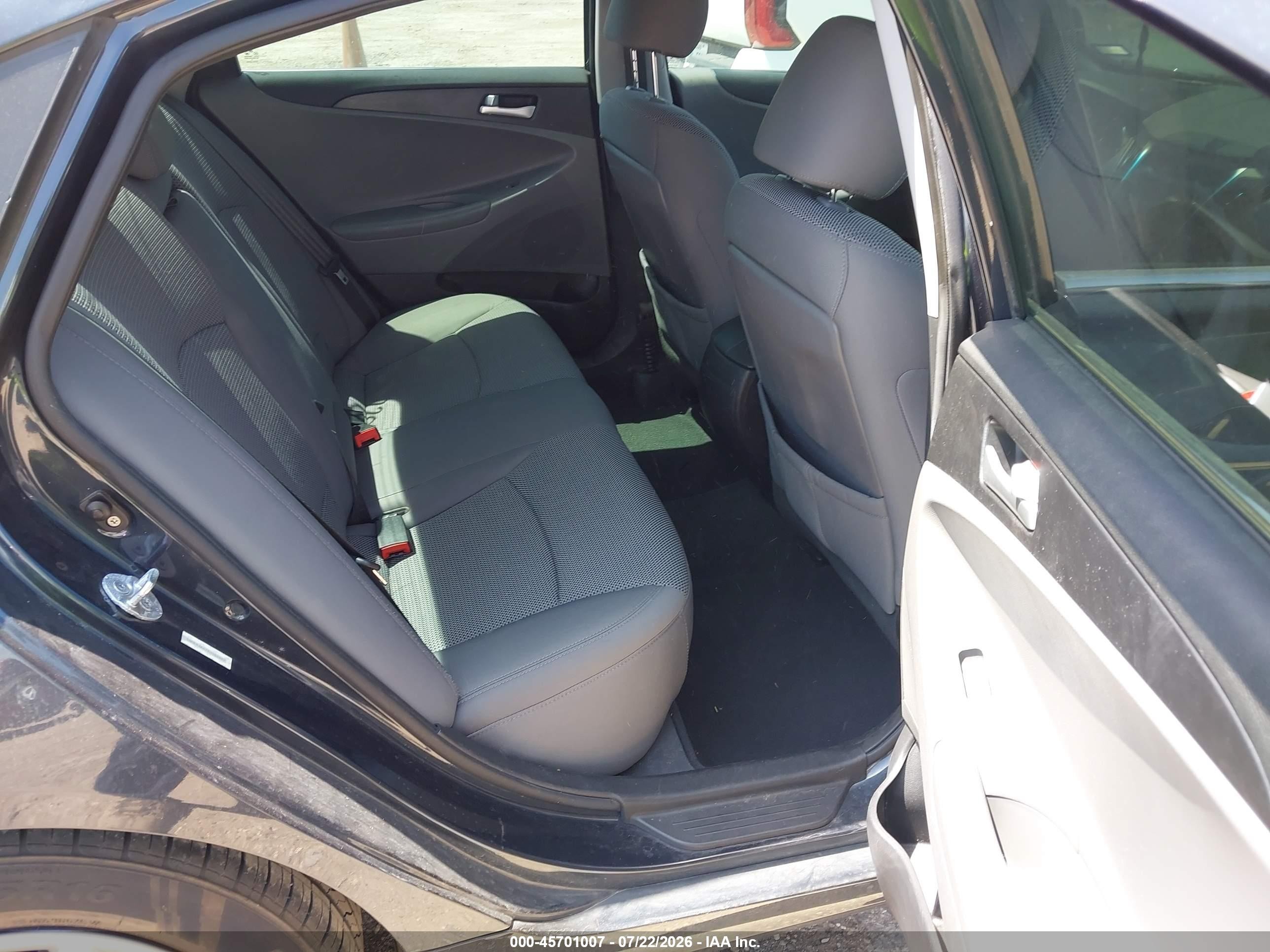 2011 Hyundai Sonata Gls Black vin: 5NPEB4AC7BH100862