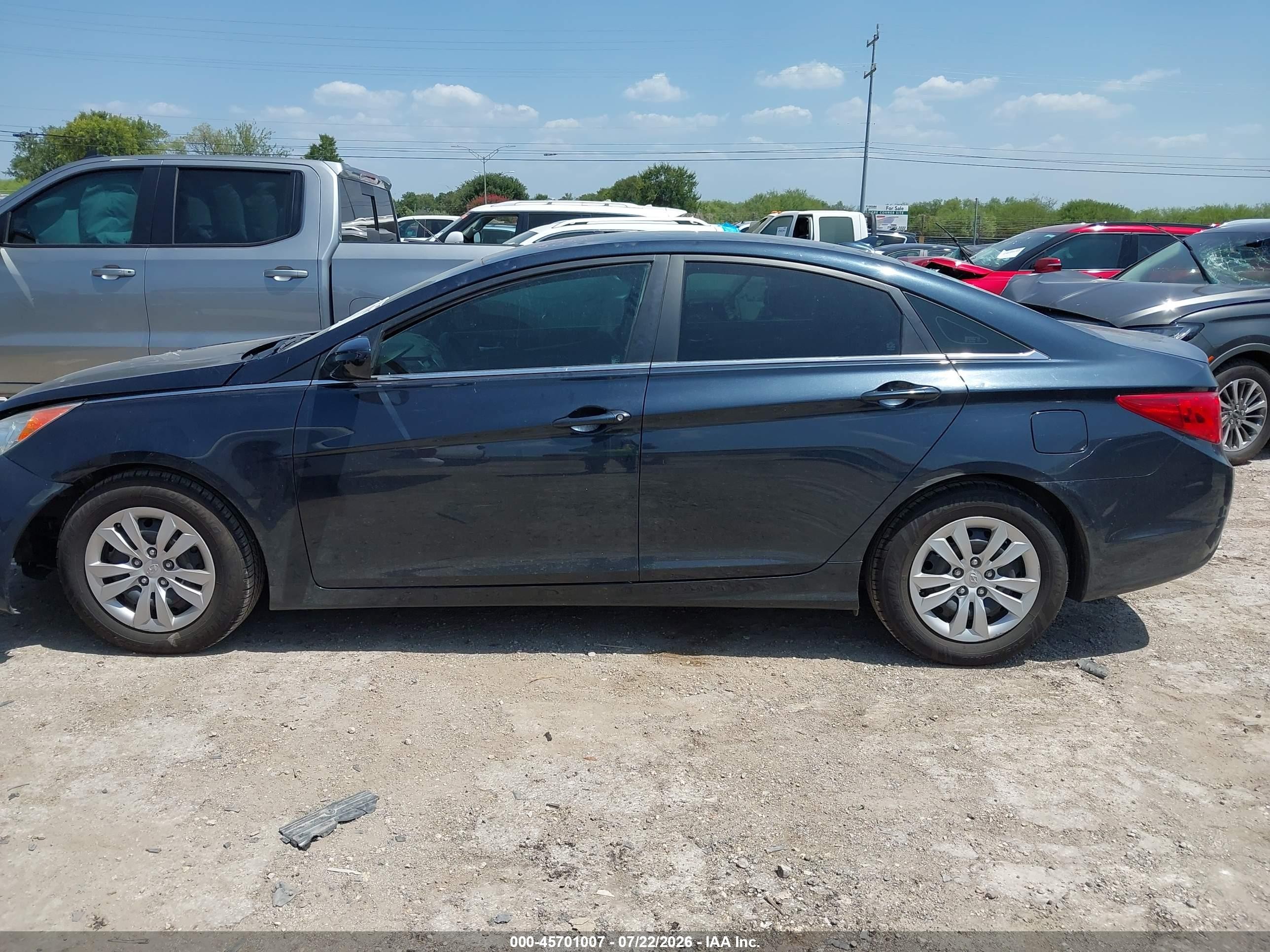 2011 Hyundai Sonata Gls Black vin: 5NPEB4AC7BH100862