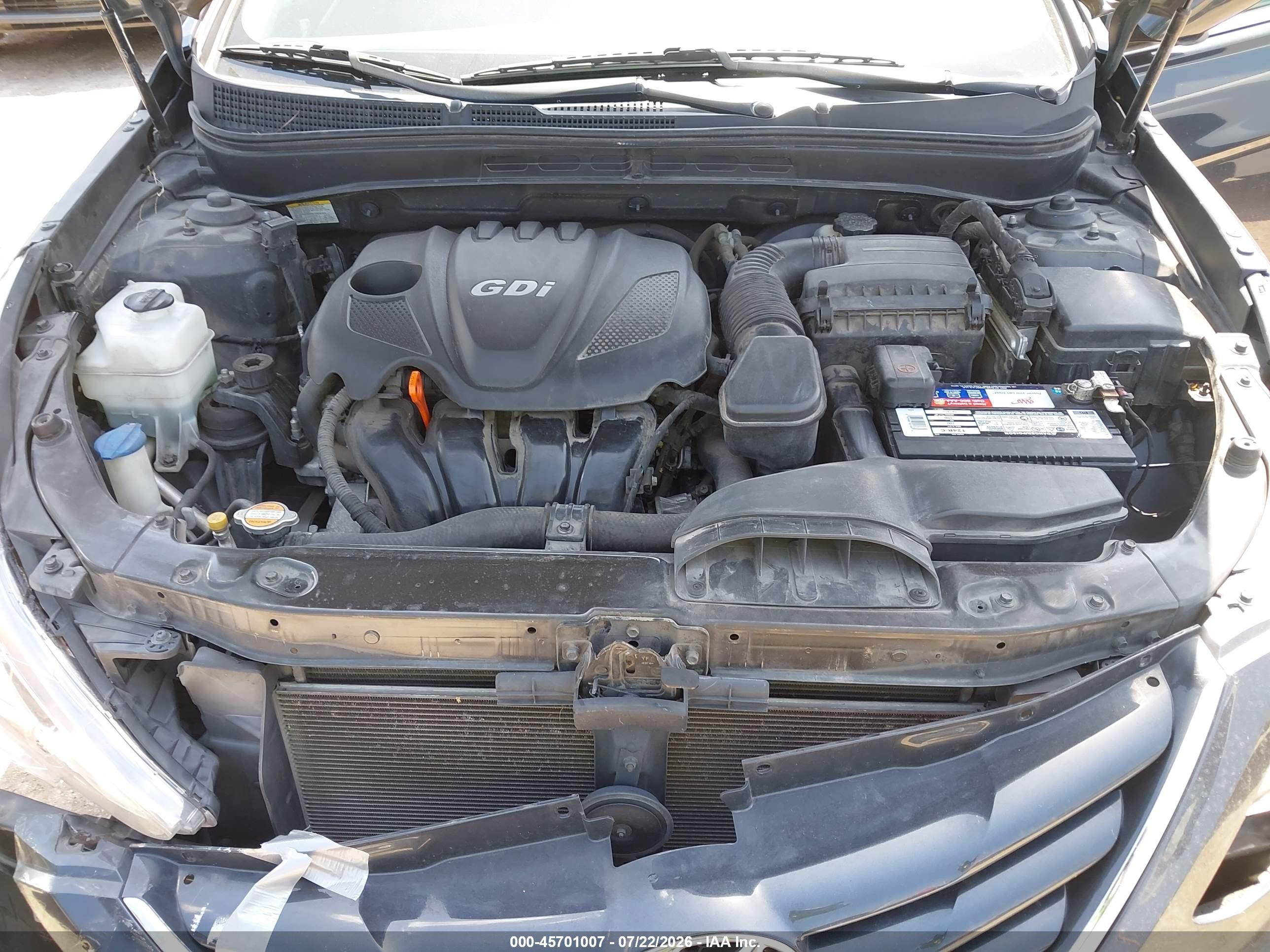 2011 Hyundai Sonata Gls Black vin: 5NPEB4AC7BH100862