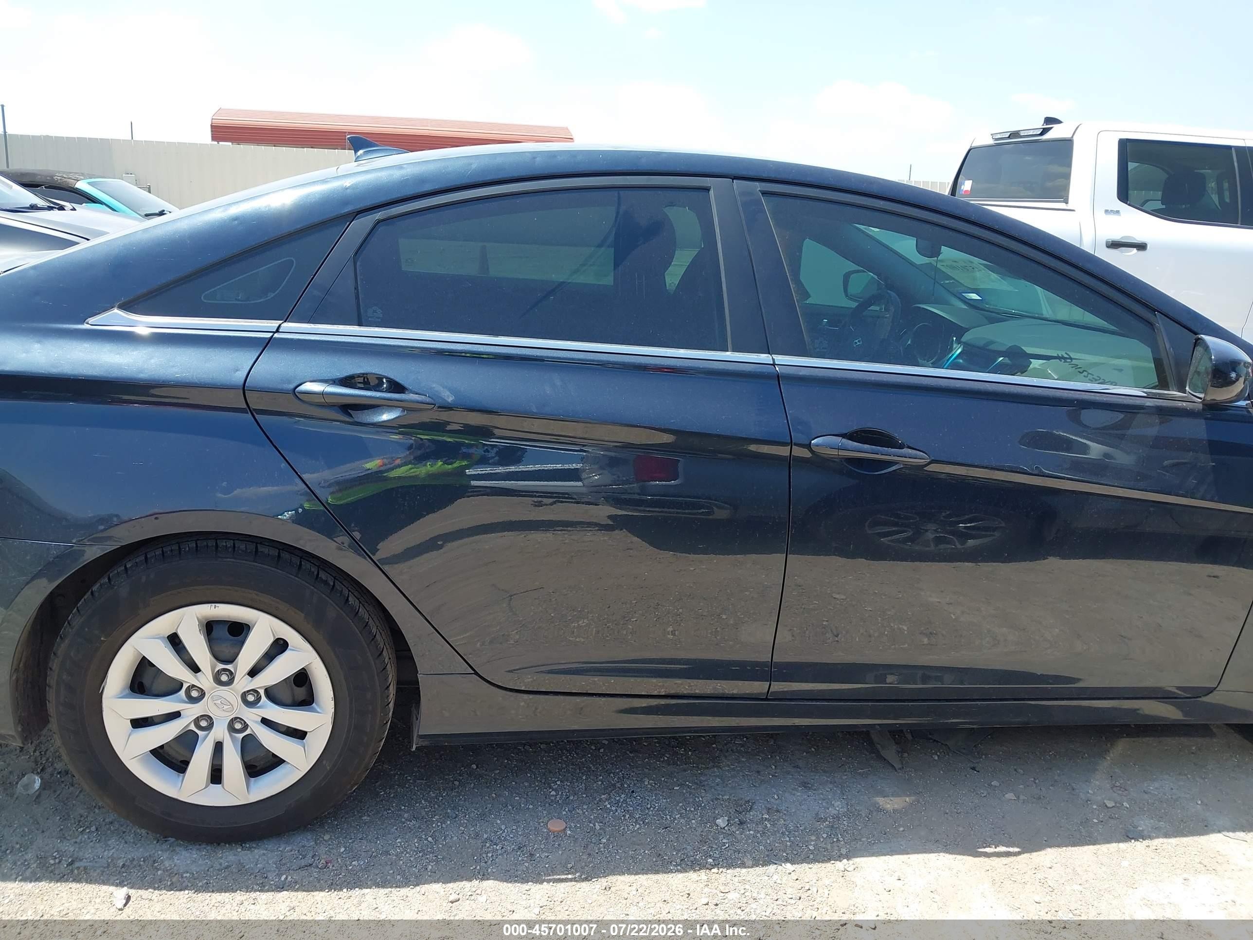 2011 Hyundai Sonata Gls Black vin: 5NPEB4AC7BH100862