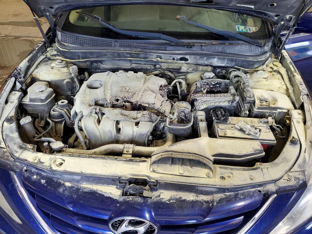 2011 Hyundai Sonata Gls Blue vin: 5NPEB4AC7BH106838