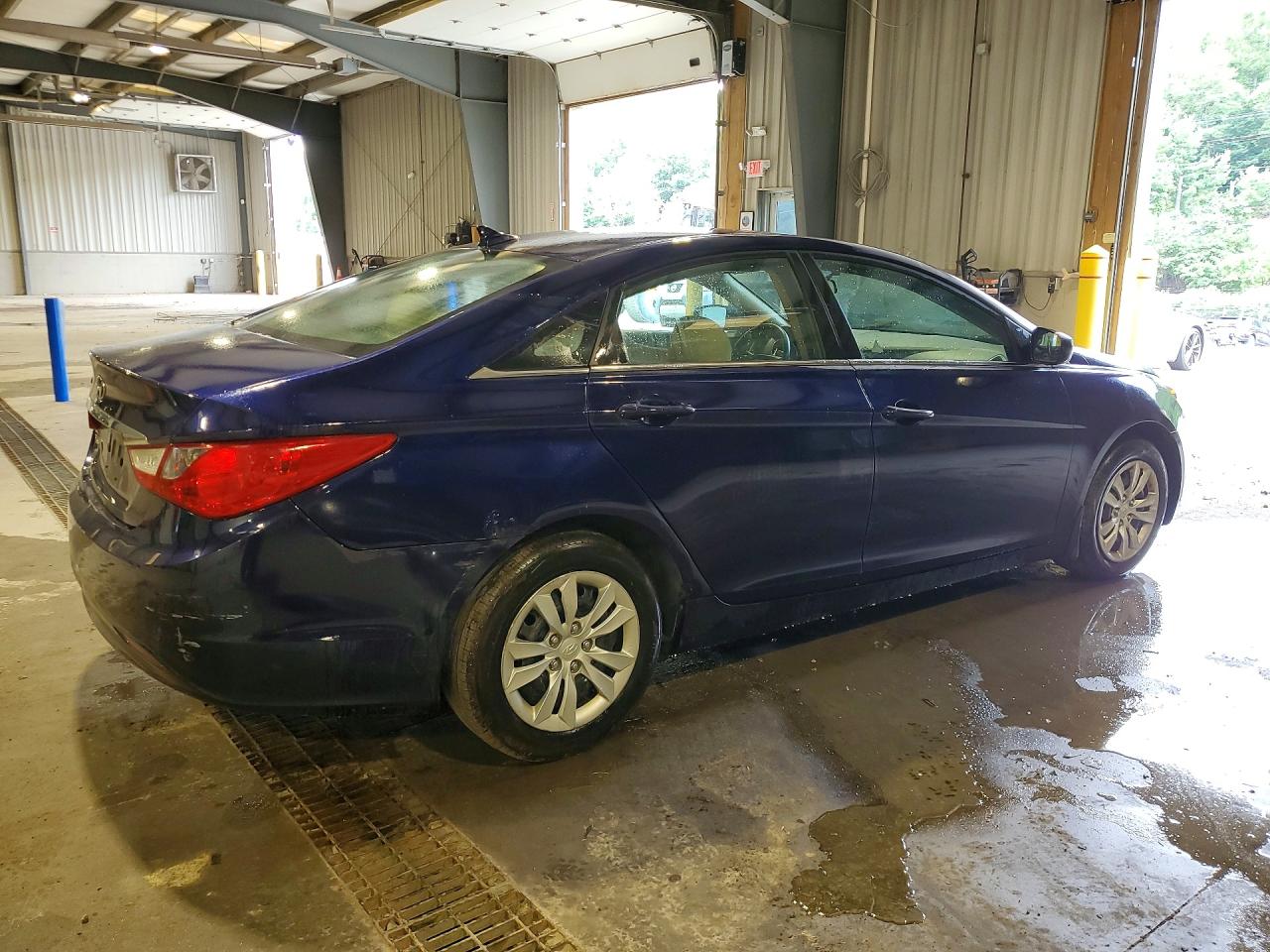 2011 Hyundai Sonata Gls Blue vin: 5NPEB4AC7BH106838