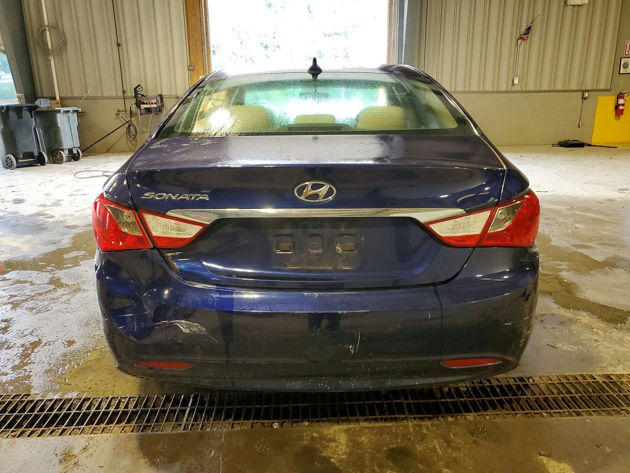 2011 Hyundai Sonata Gls Blue vin: 5NPEB4AC7BH106838