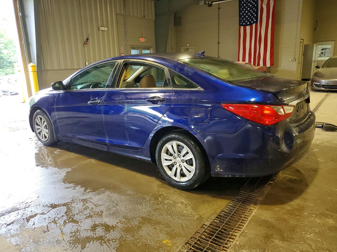 2011 Hyundai Sonata Gls Blue vin: 5NPEB4AC7BH106838