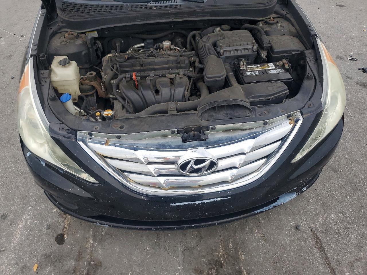 2011 Hyundai Sonata Black vin: 5NPEB4AC7BH124692