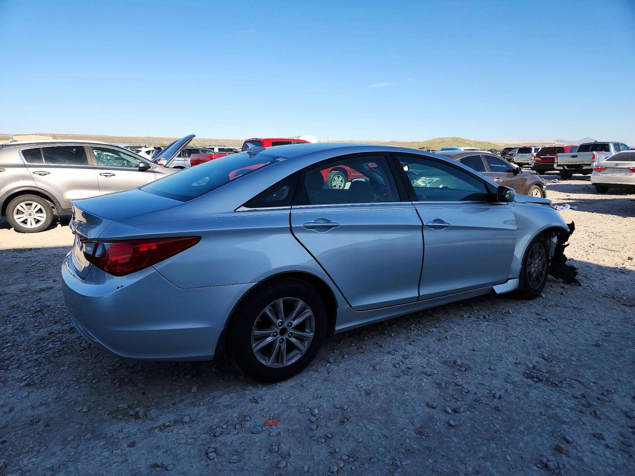 2011 Hyundai Sonata Gls Silver vin: 5NPEB4AC7BH126409