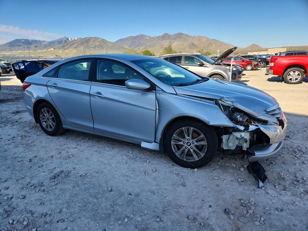 2011 Hyundai Sonata Gls Silver vin: 5NPEB4AC7BH126409