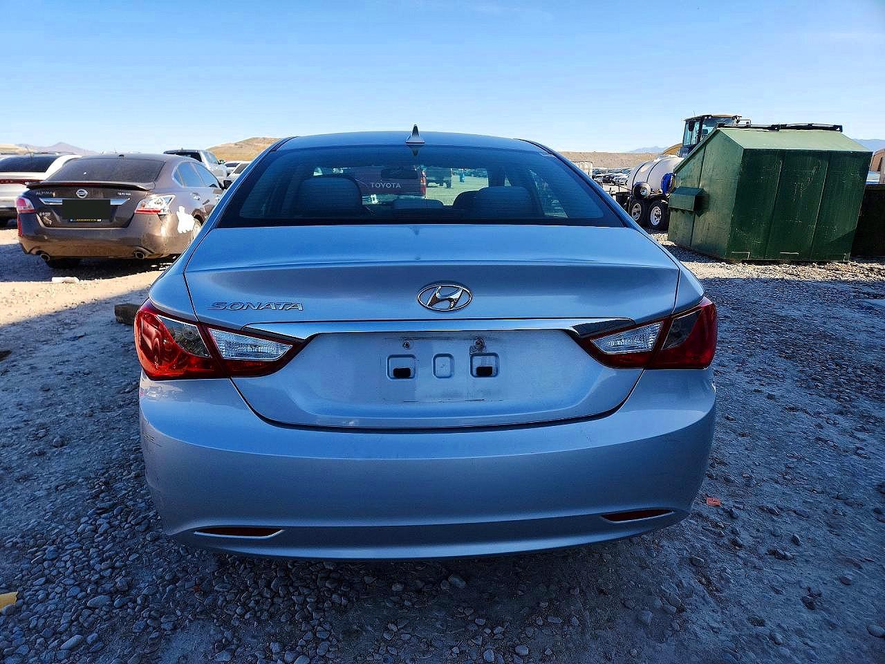 2011 Hyundai Sonata Gls Silver vin: 5NPEB4AC7BH126409