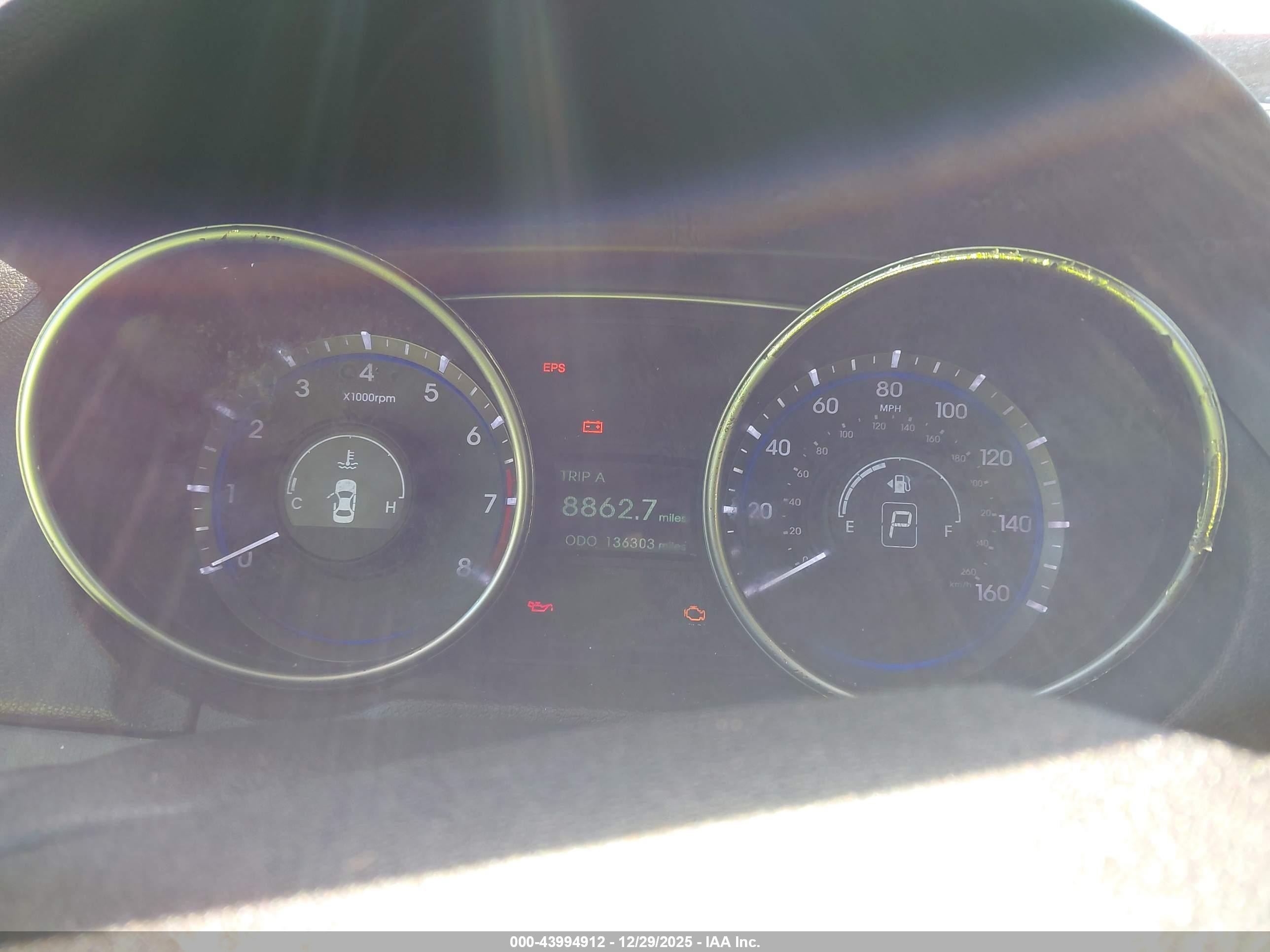 2011 Hyundai Sonata Gls Black vin: 5NPEB4AC7BH136552