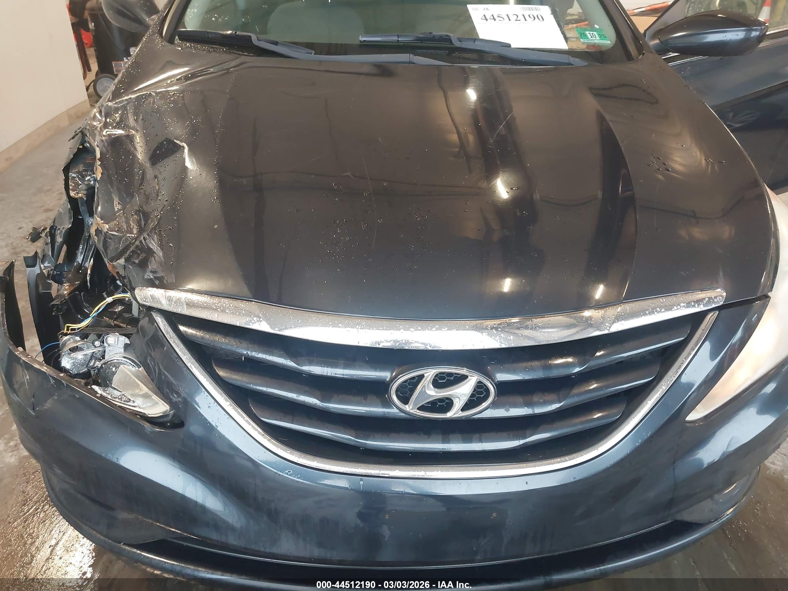 2011 Hyundai Sonata Gls Синий vin: 5NPEB4AC7BH150175